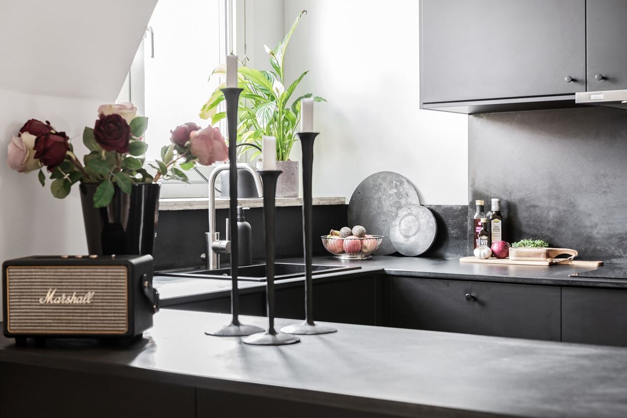 cuisine design noire