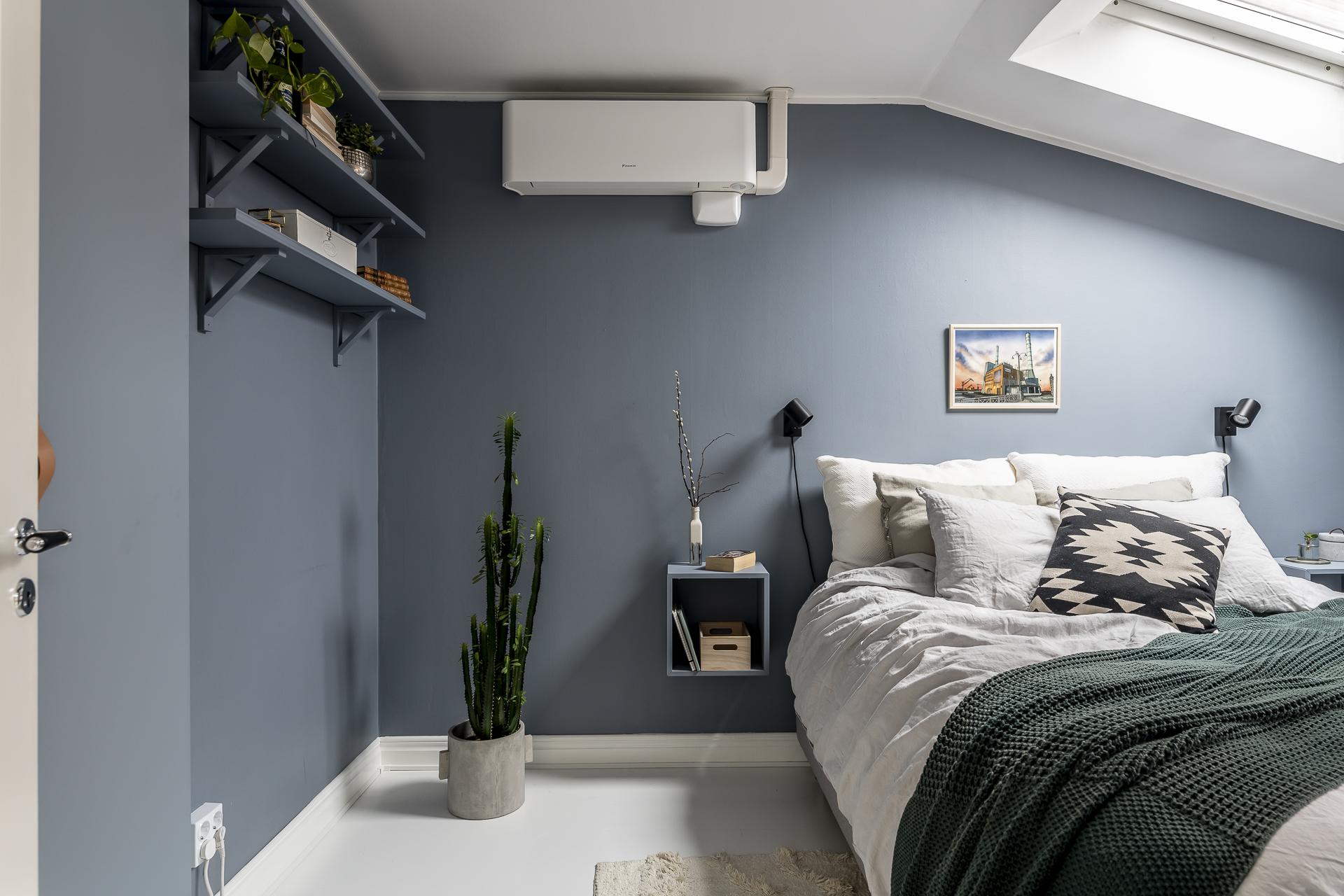 chambre avec velux appartement sous combles