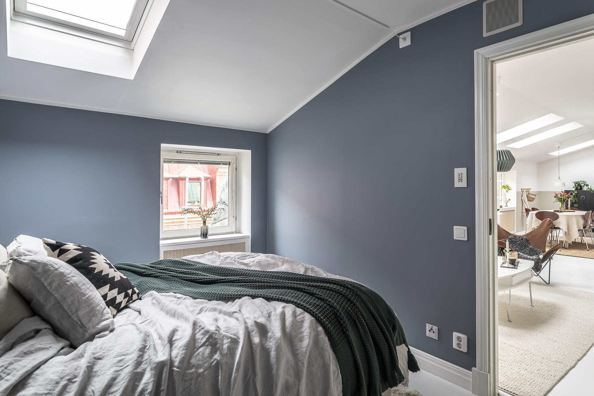 chambre avec velux appartement sous combles
