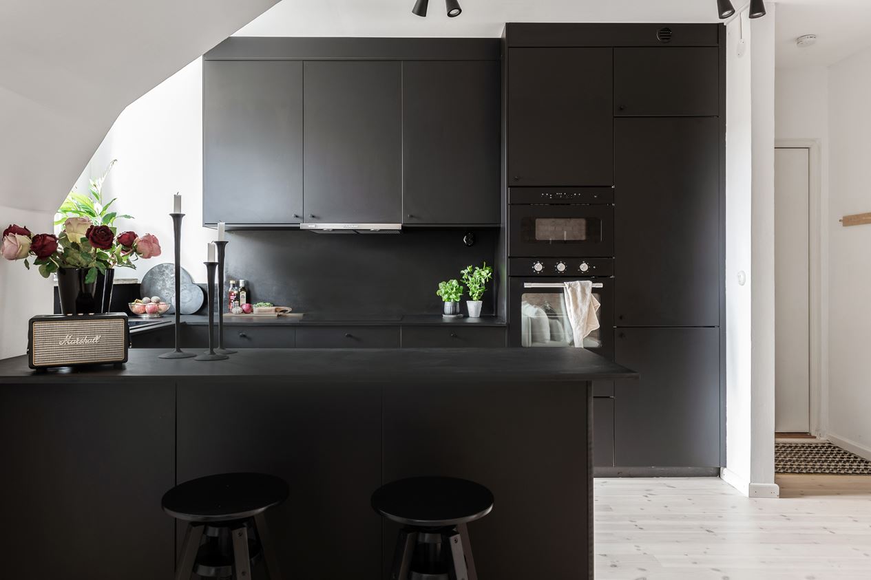 cuisine design noire