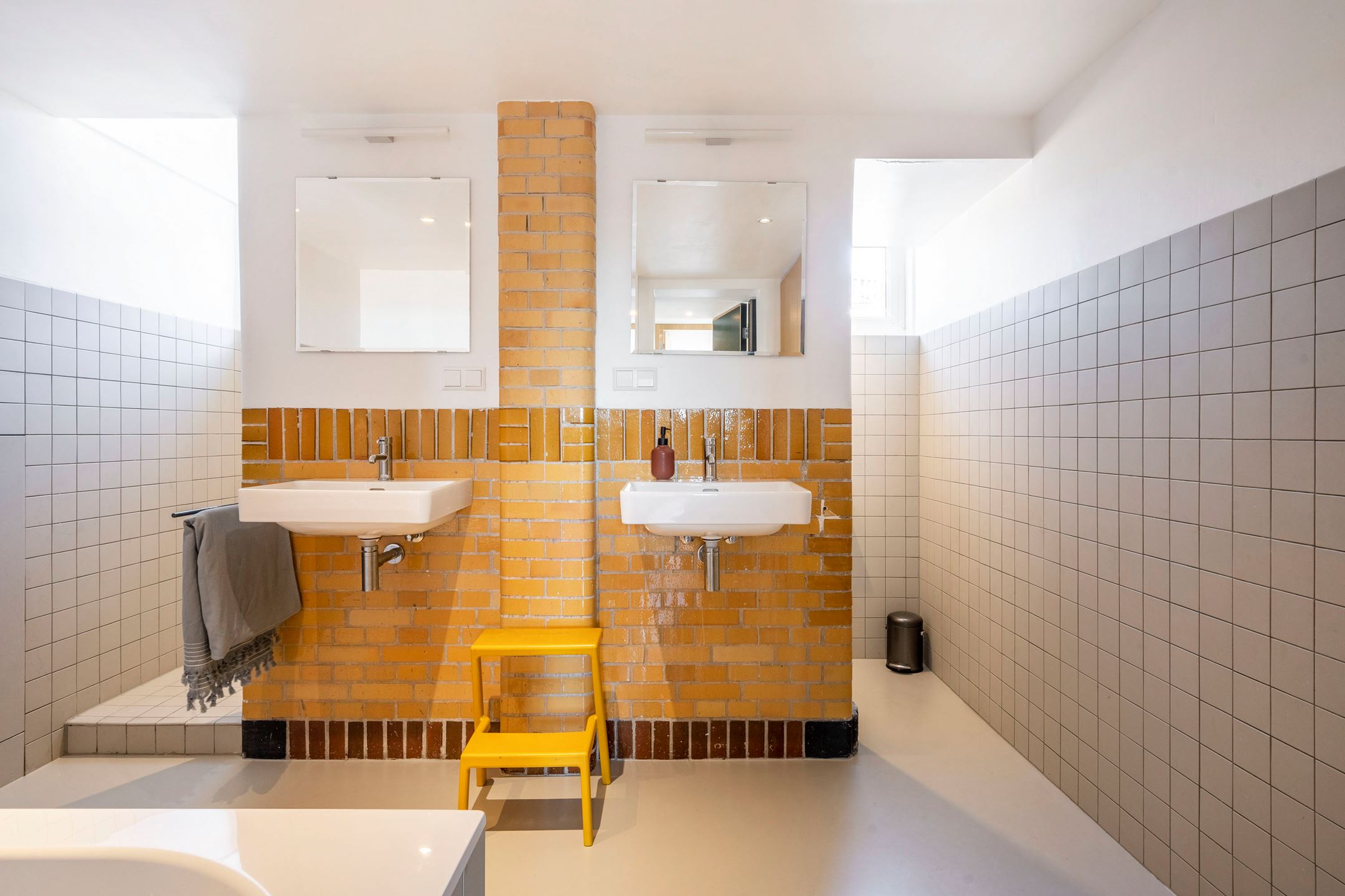 salle de bain rétro loft salle de bain rétro loft