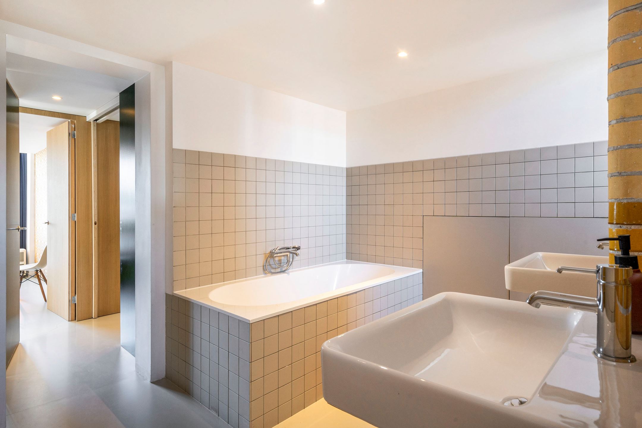 salle de bain rétro loft salle de bain rétro loft
