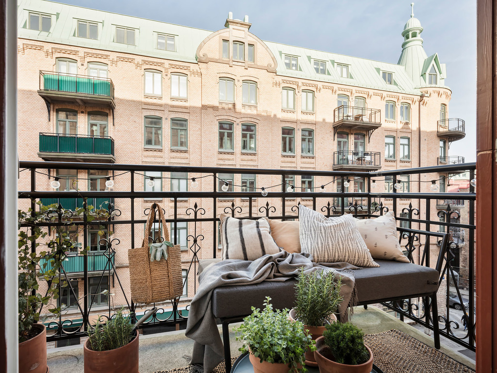 balcon en ville
