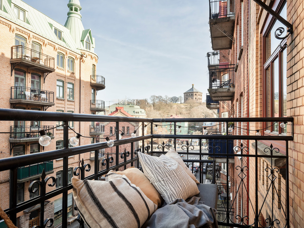 balcon en ville