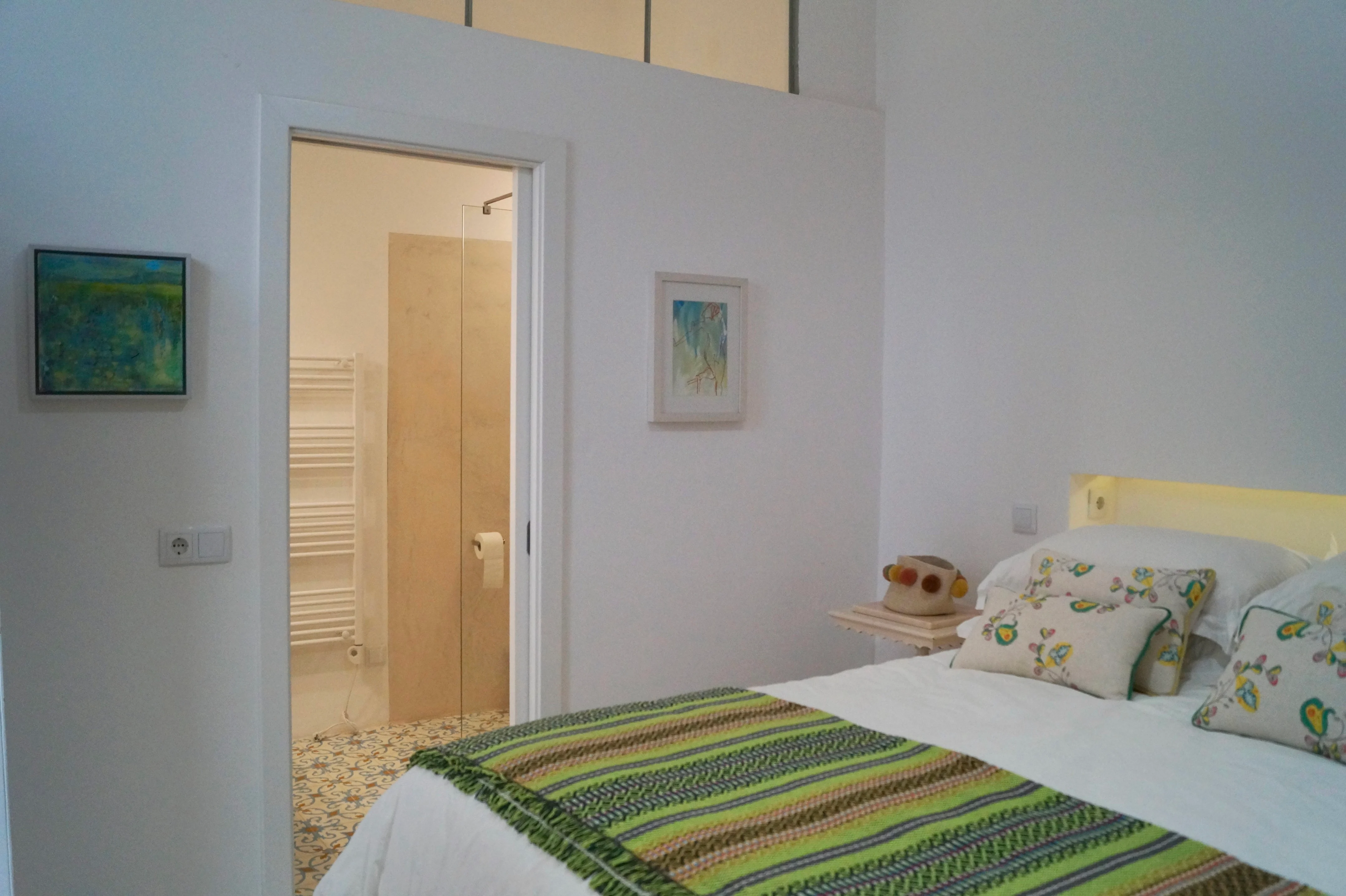 chambre décoration rustique chic