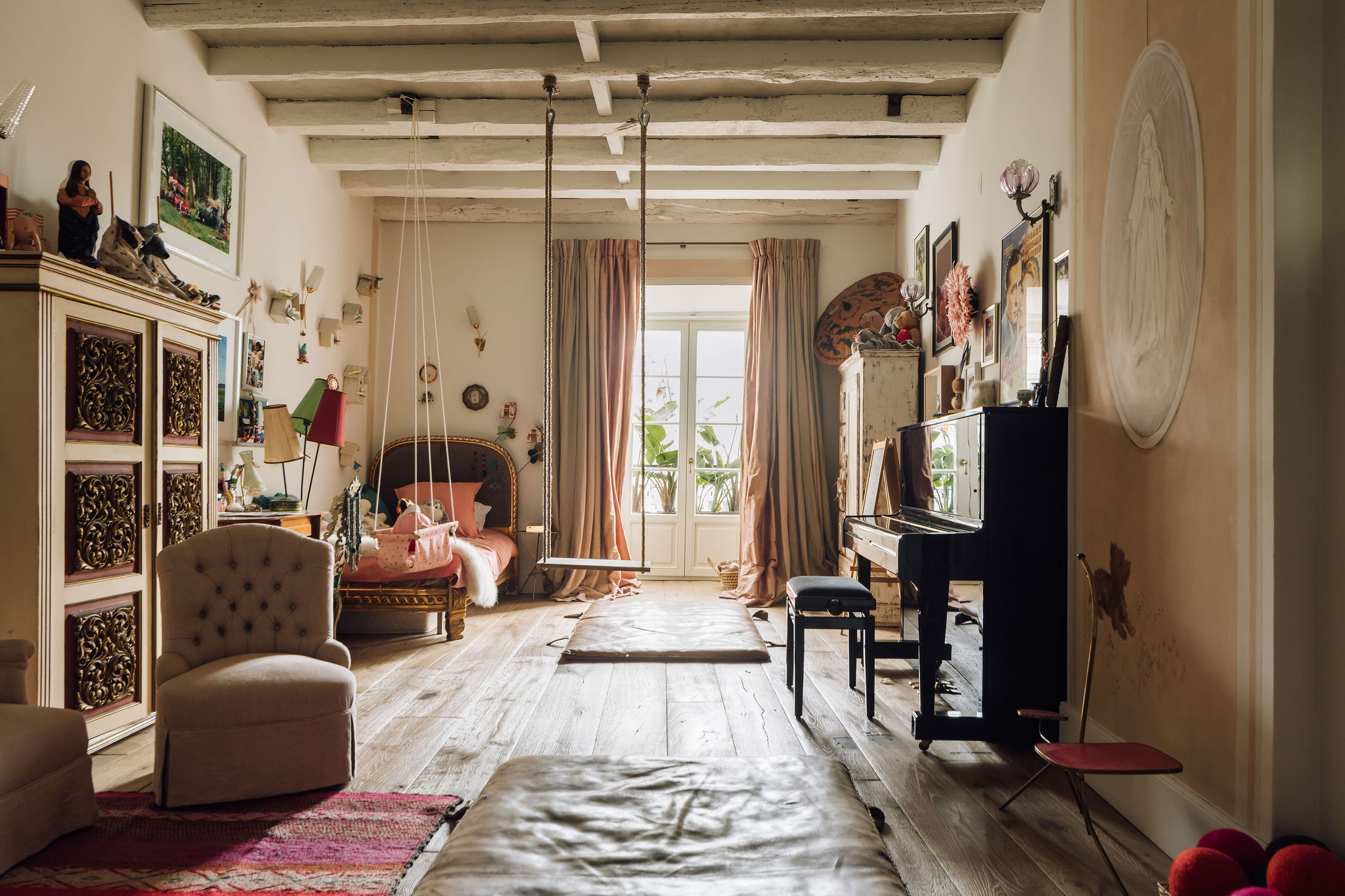 chambre enfant décoration vintage