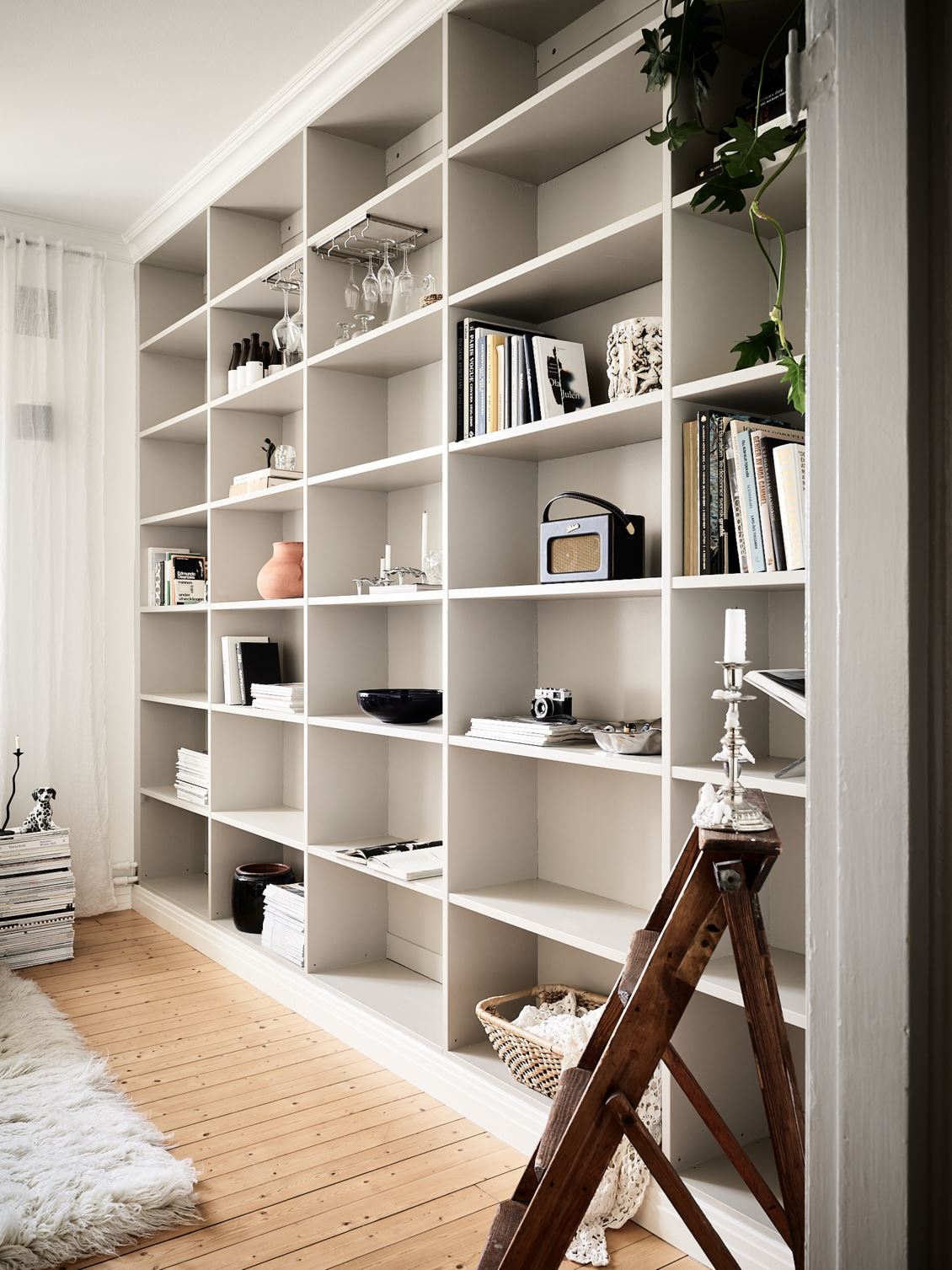 salon studio 35m2 décoration scandinave