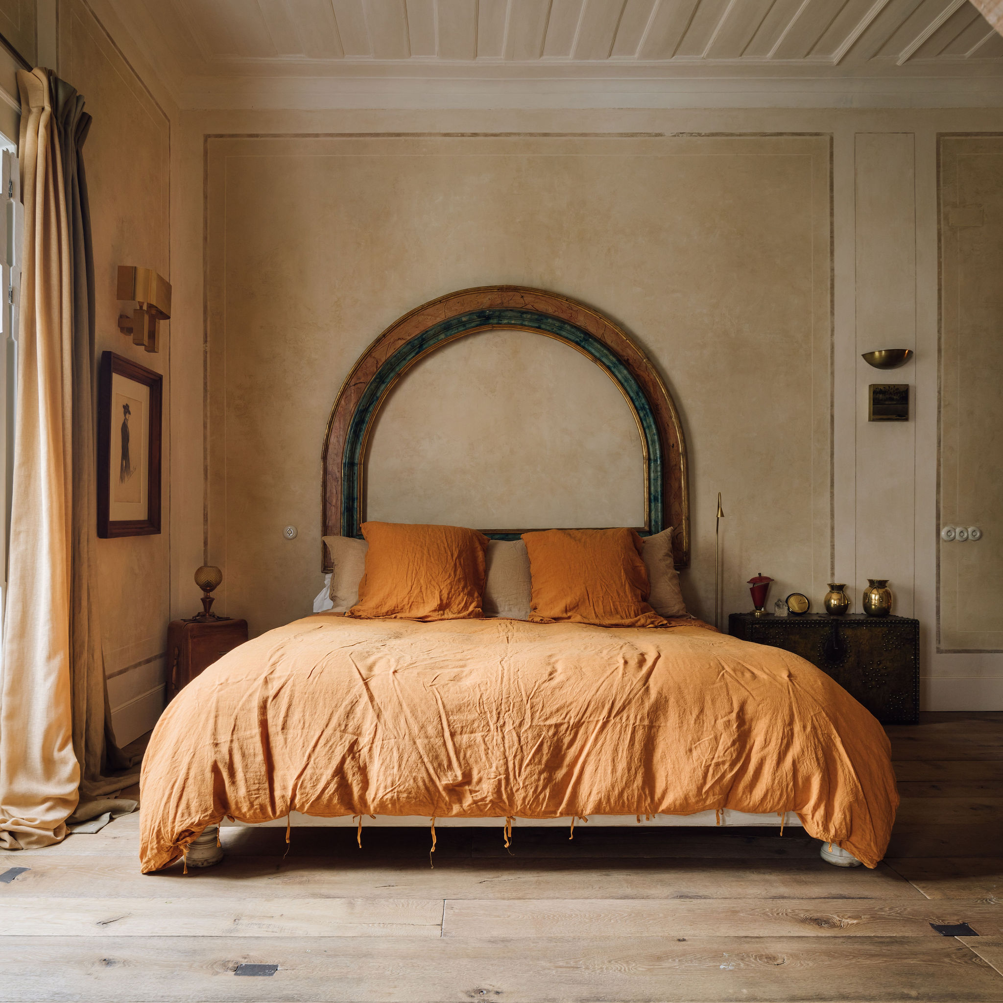 chambre décoration vintage