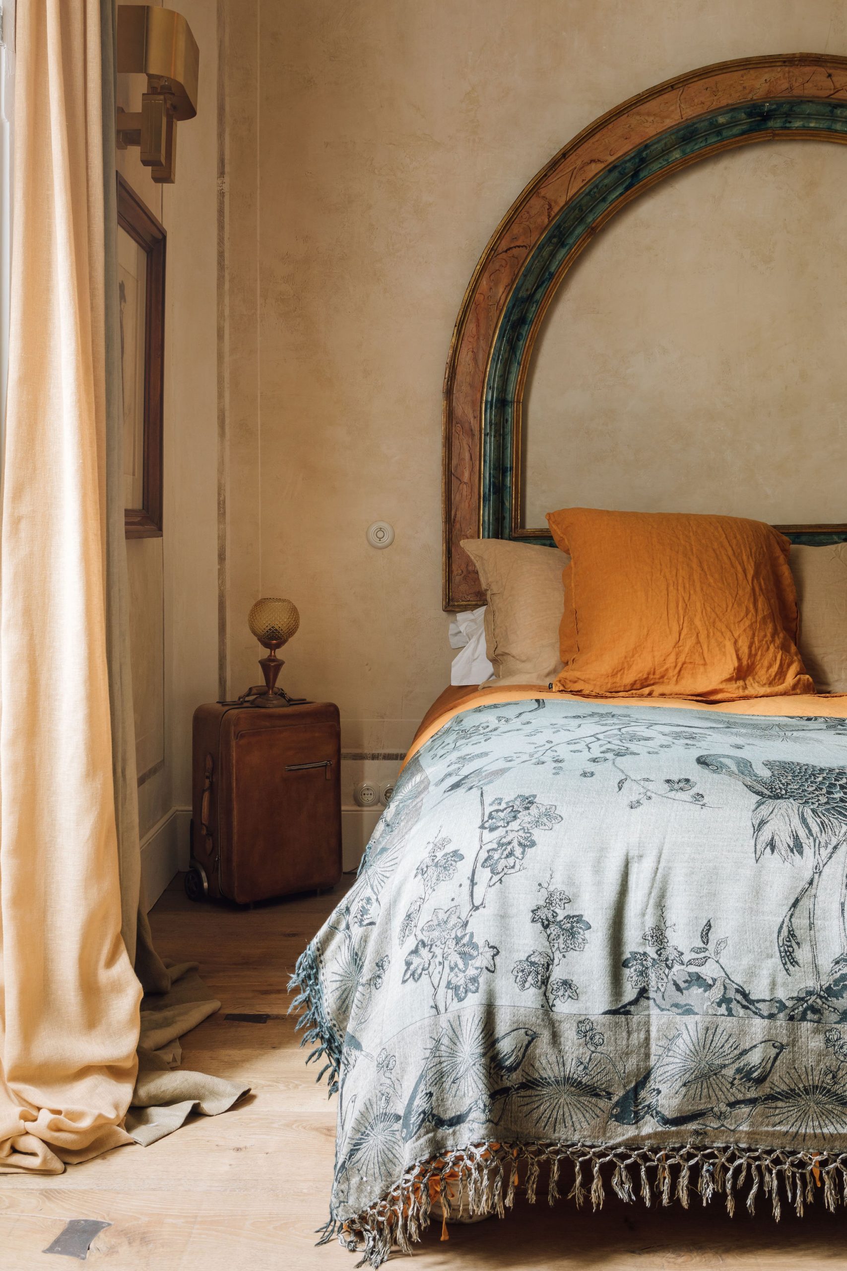 chambre décoration vintage