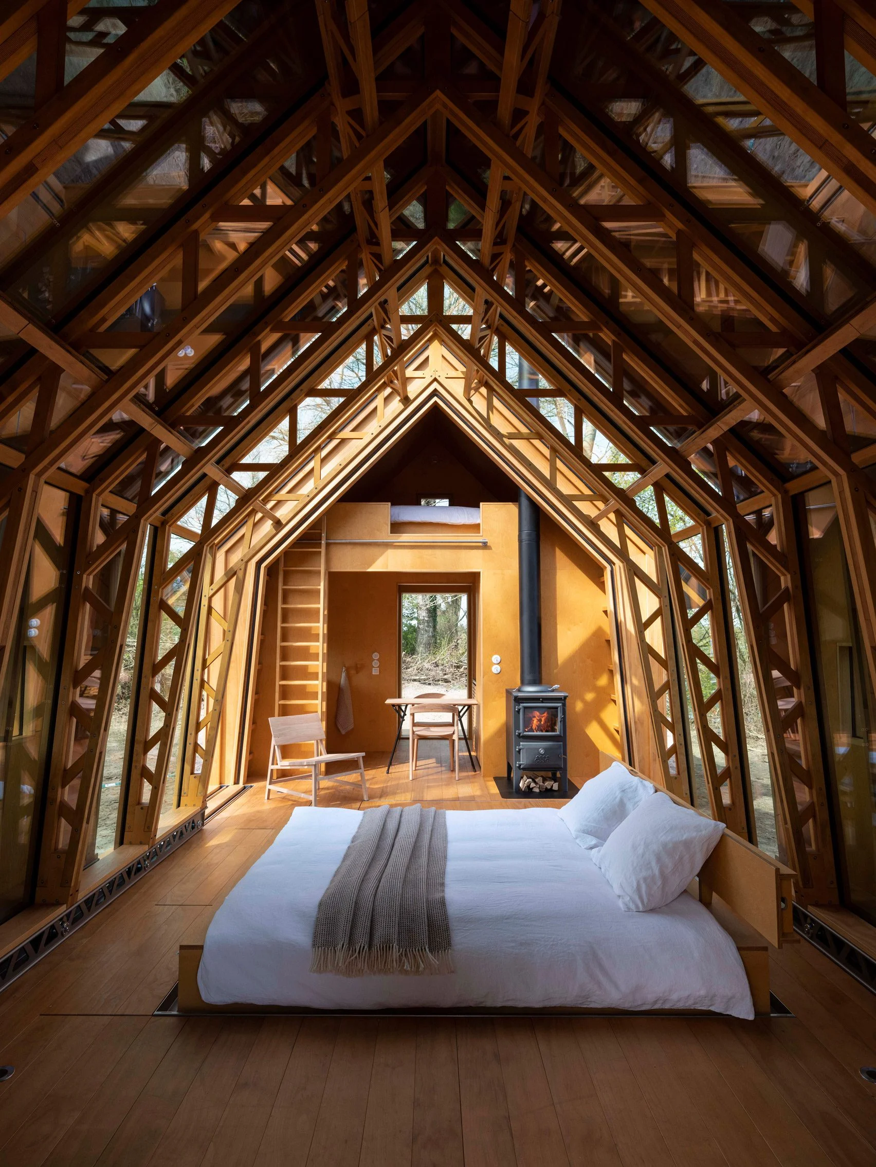 maison en bois cabane Anna