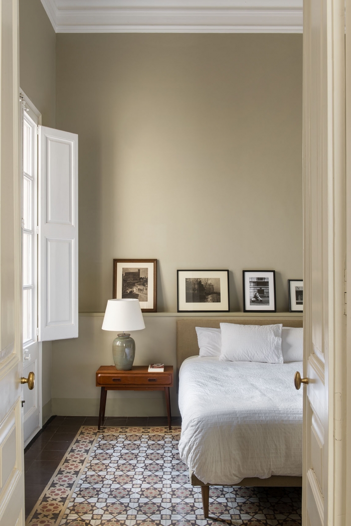 chambre décoration vintage