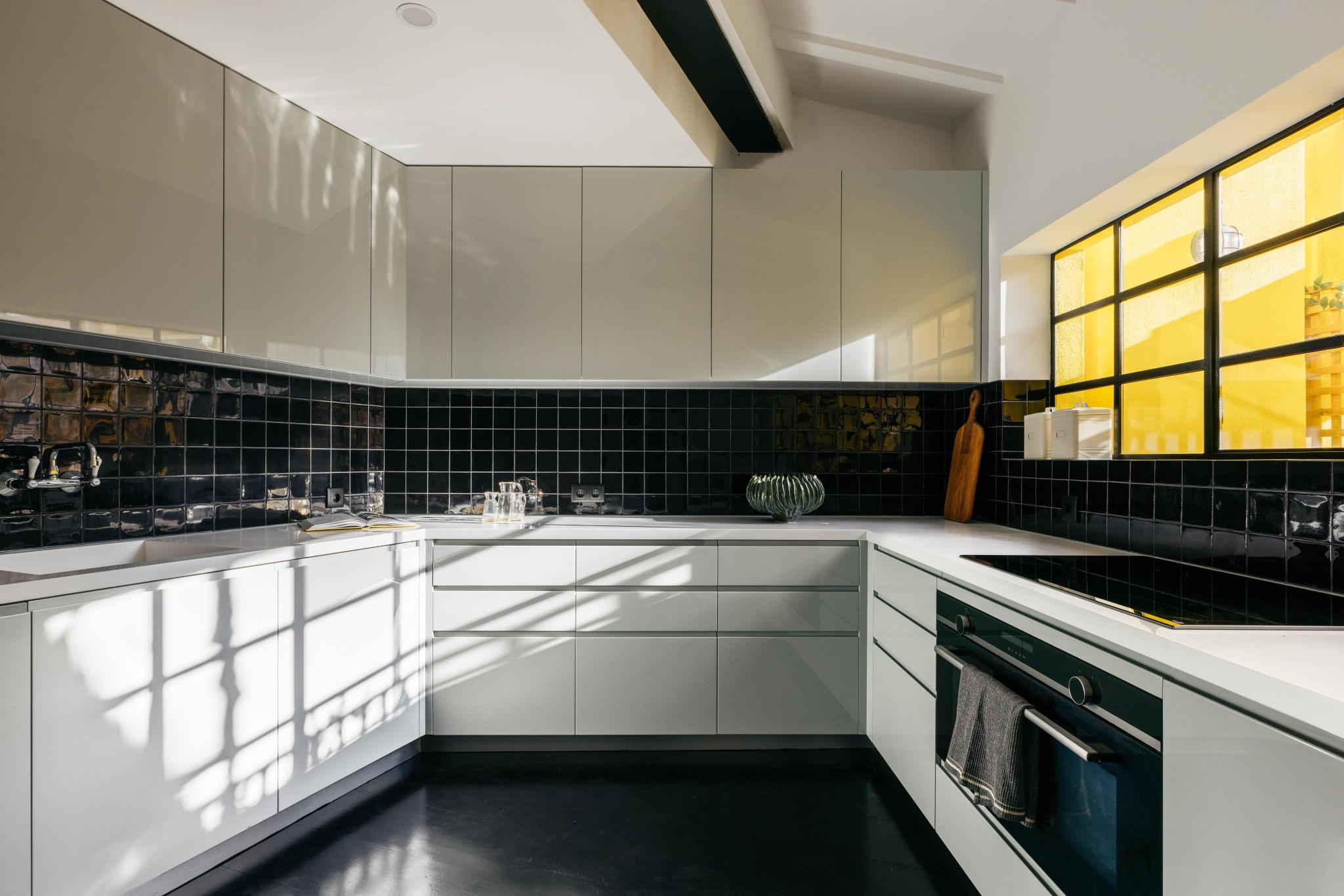 cuisine design avec verrière