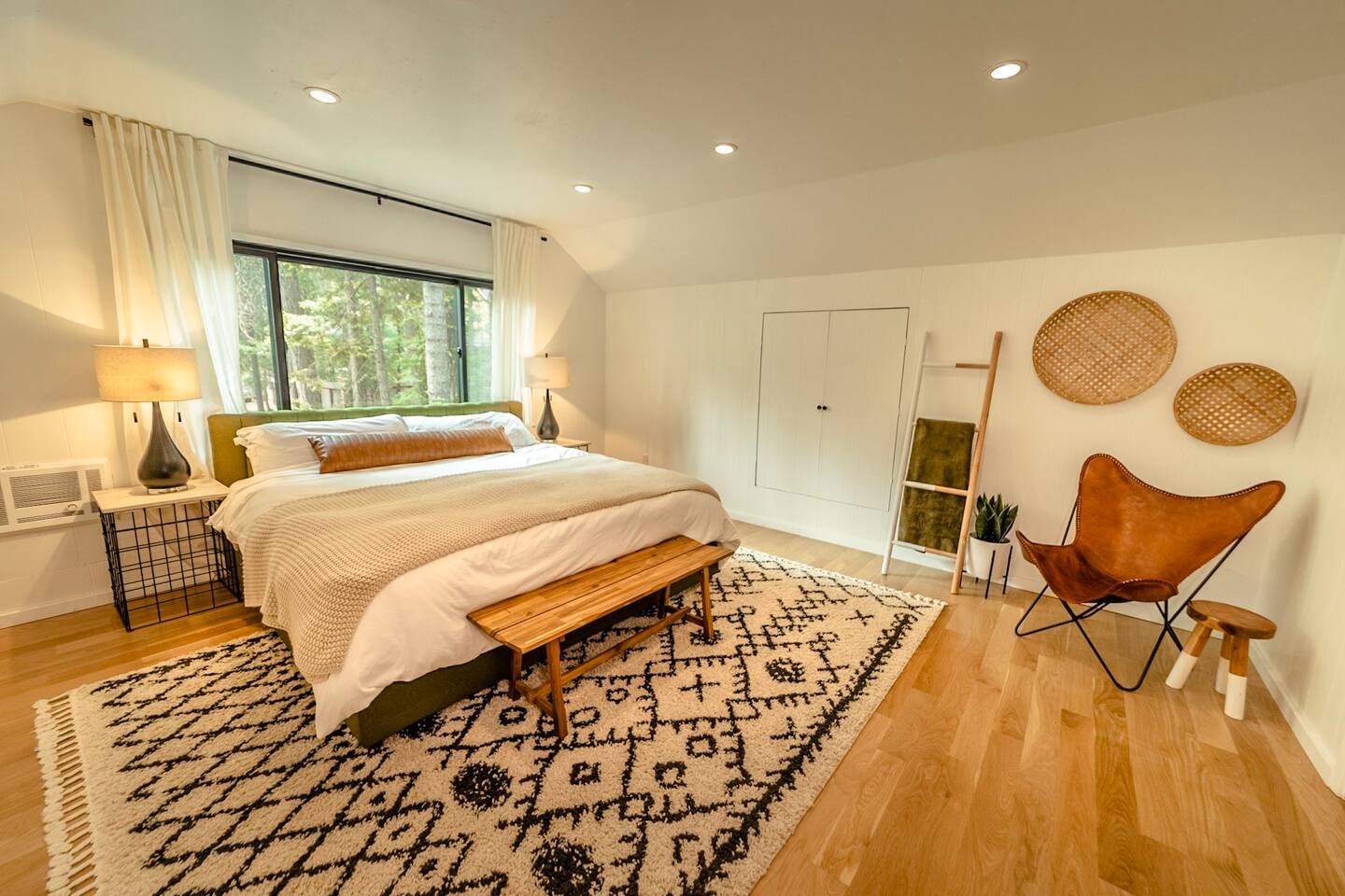 chambre maison en bois