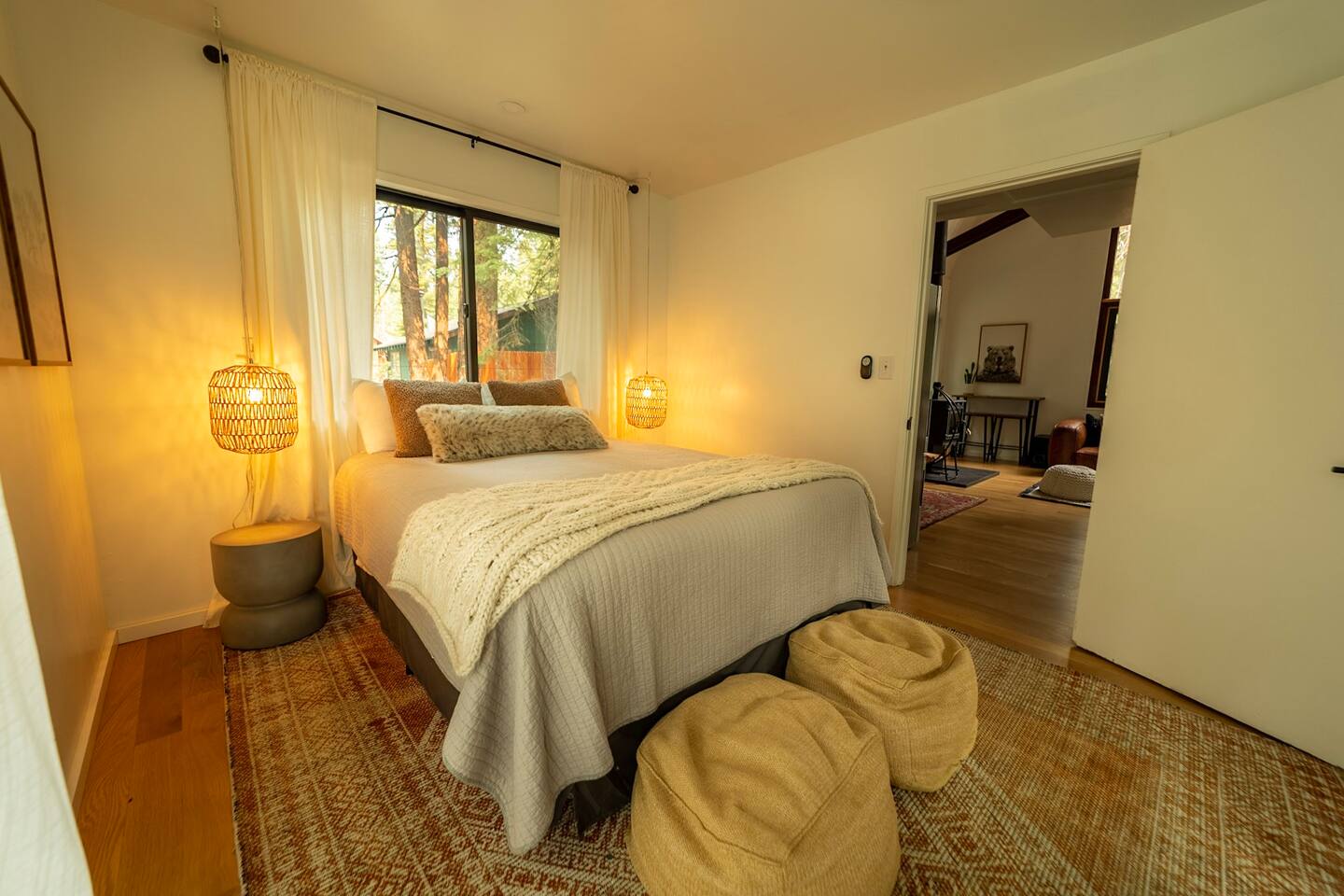 chambre maison en bois