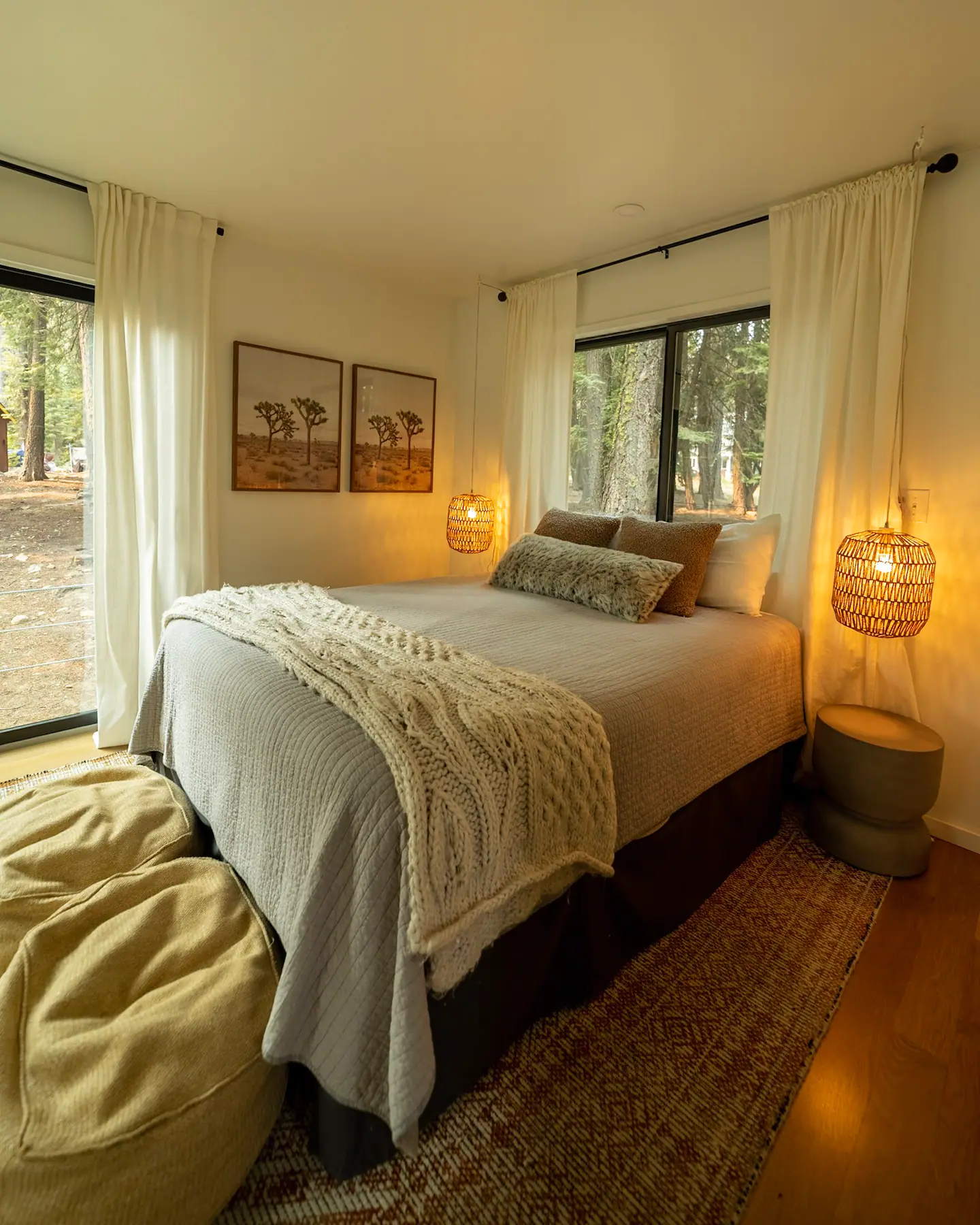 chambre maison en bois