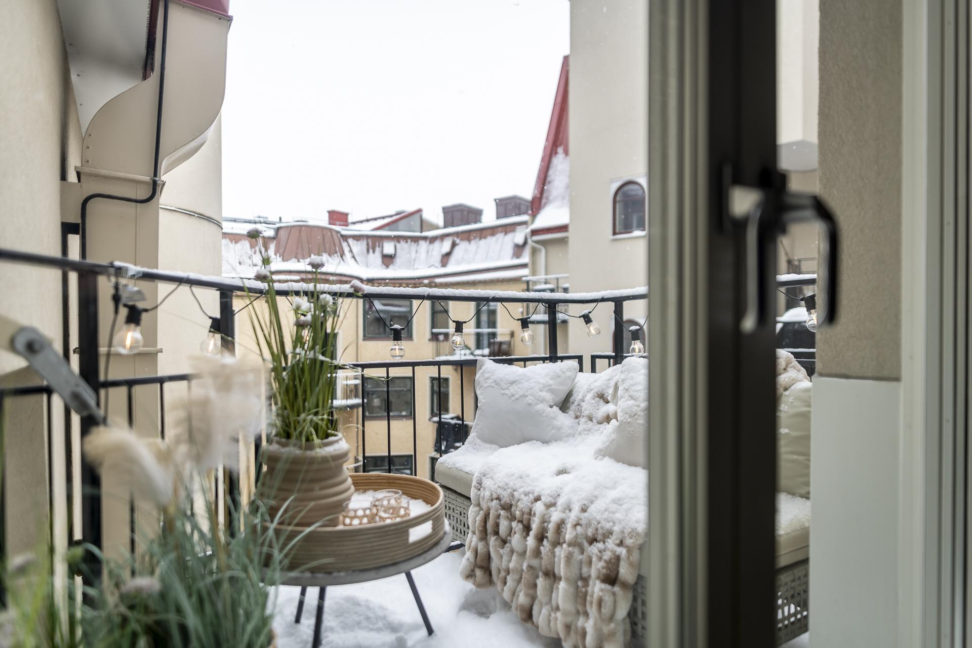 balcon sur cour
