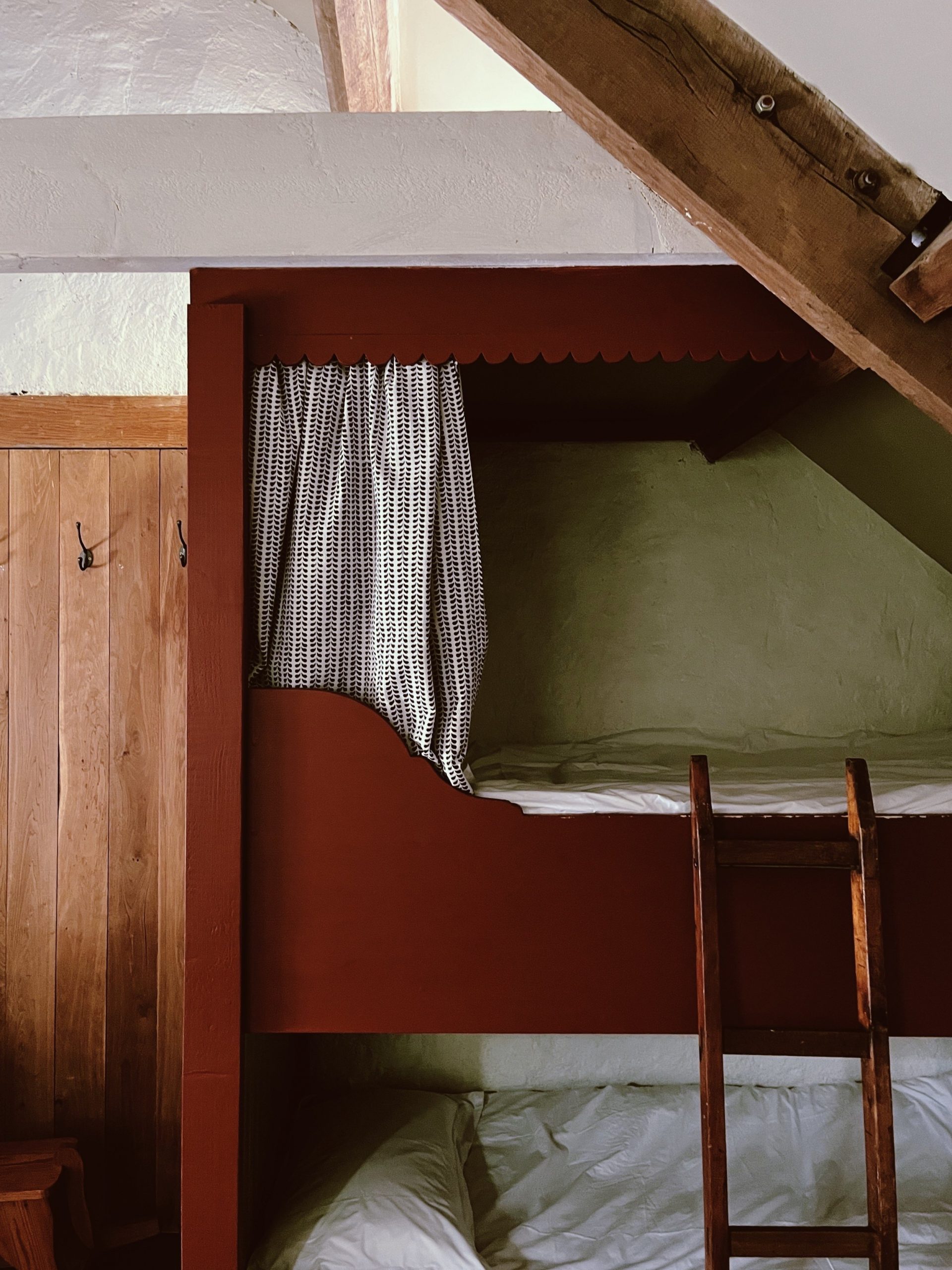 chambre avec lits superposés