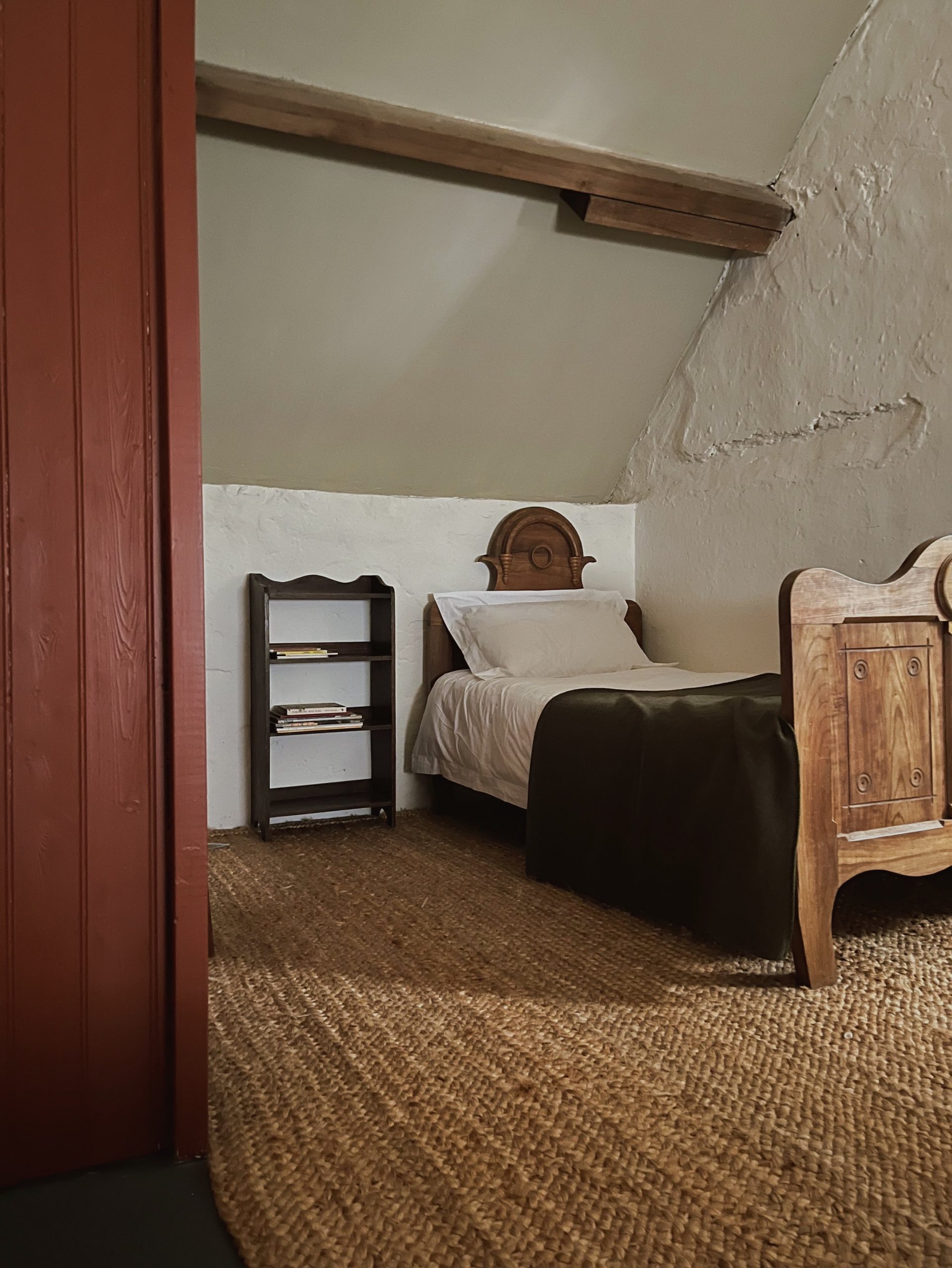 chambre rustique avec poutres