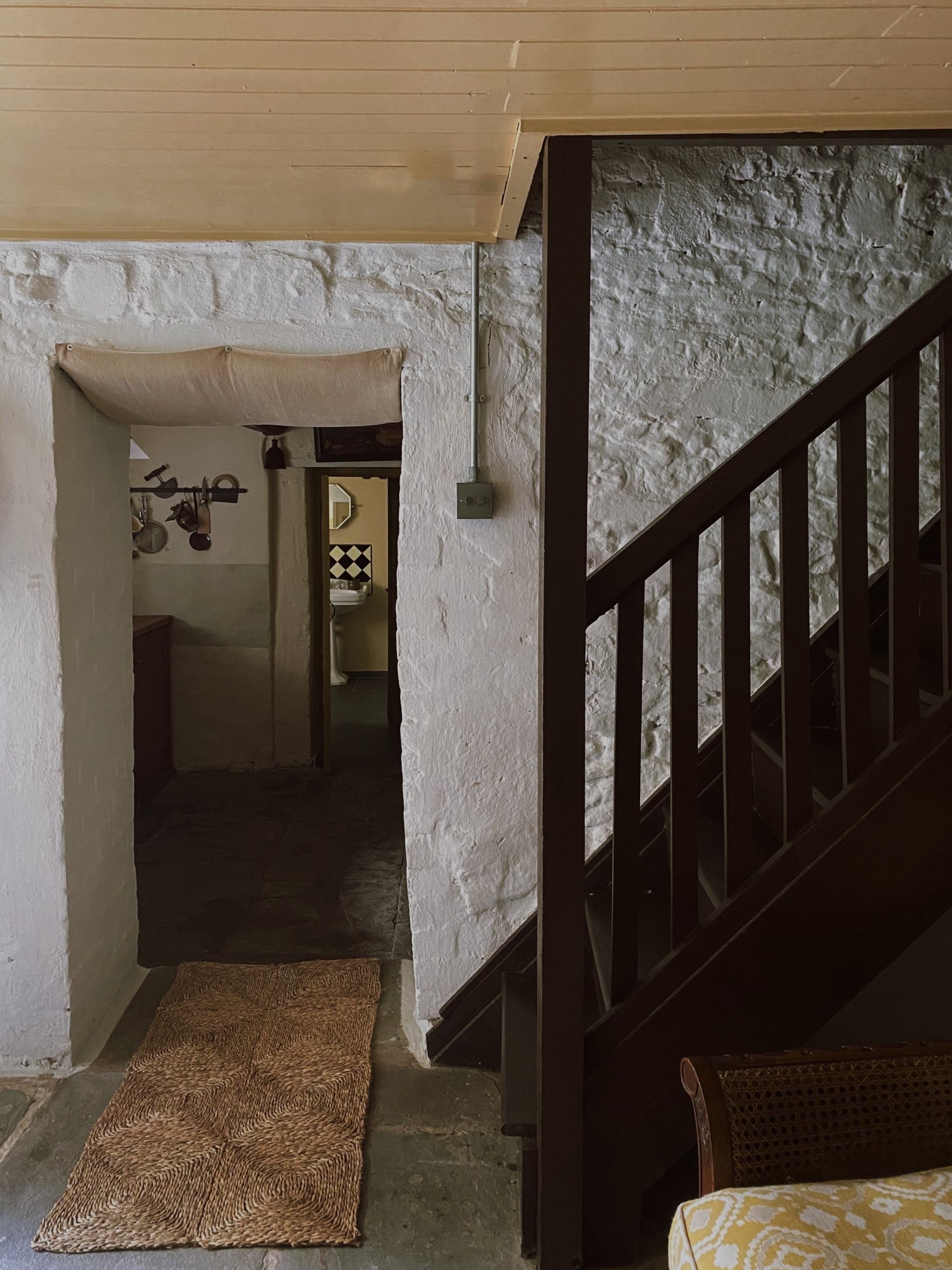 escalier rustique