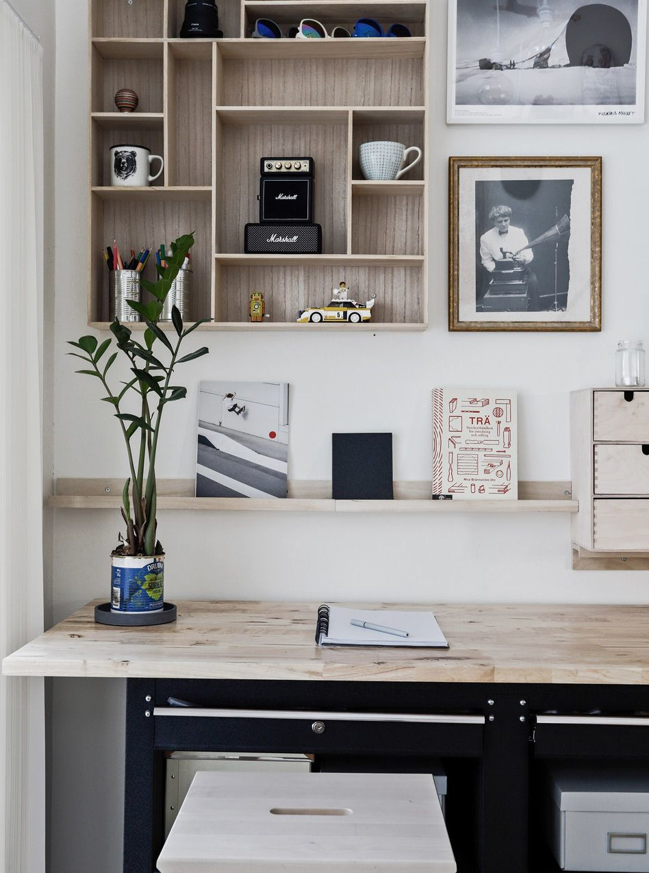 étagère sur mesure en bois
