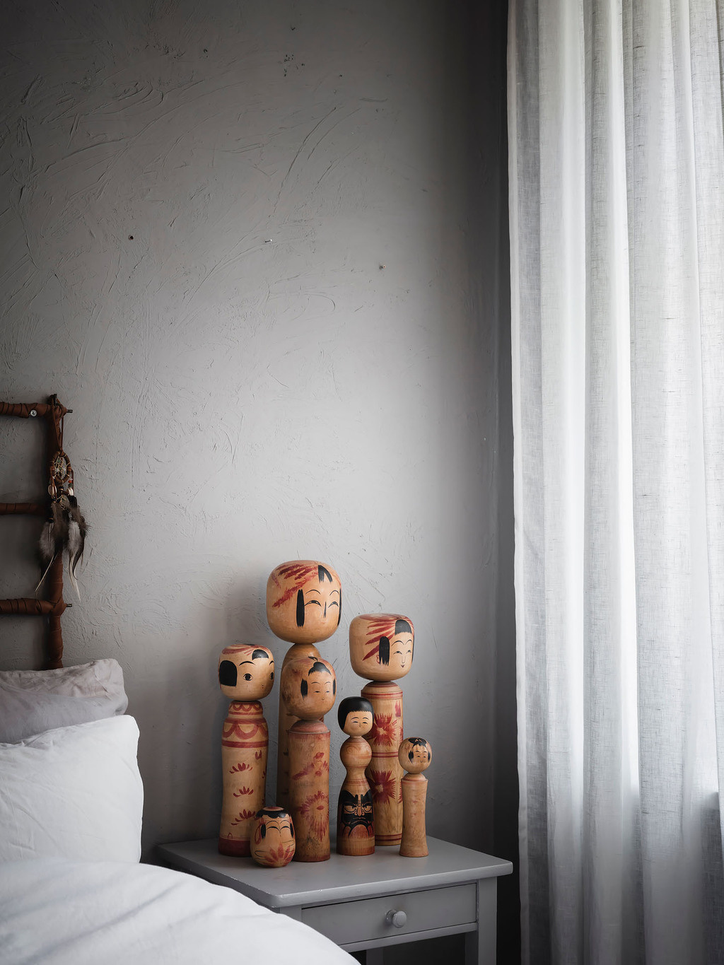 poupées japonaises Kokeshi