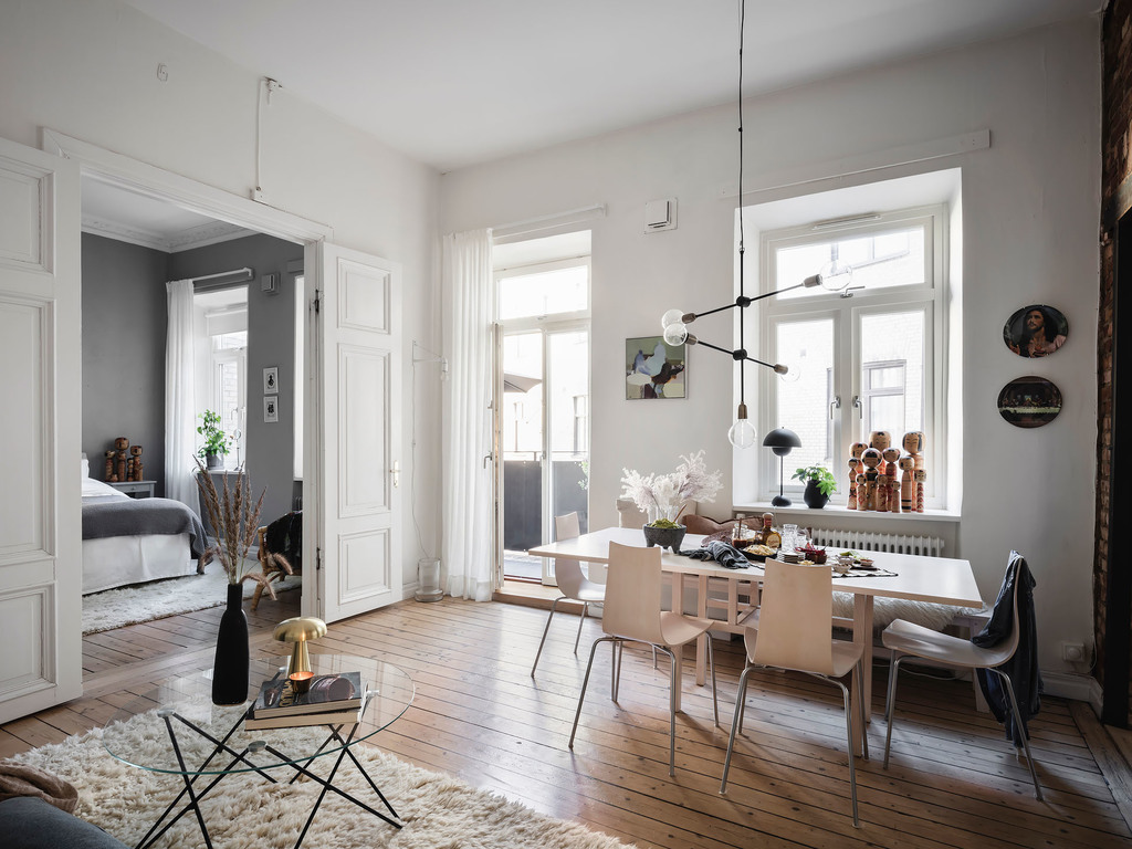 salle à manger décoration contemporaine