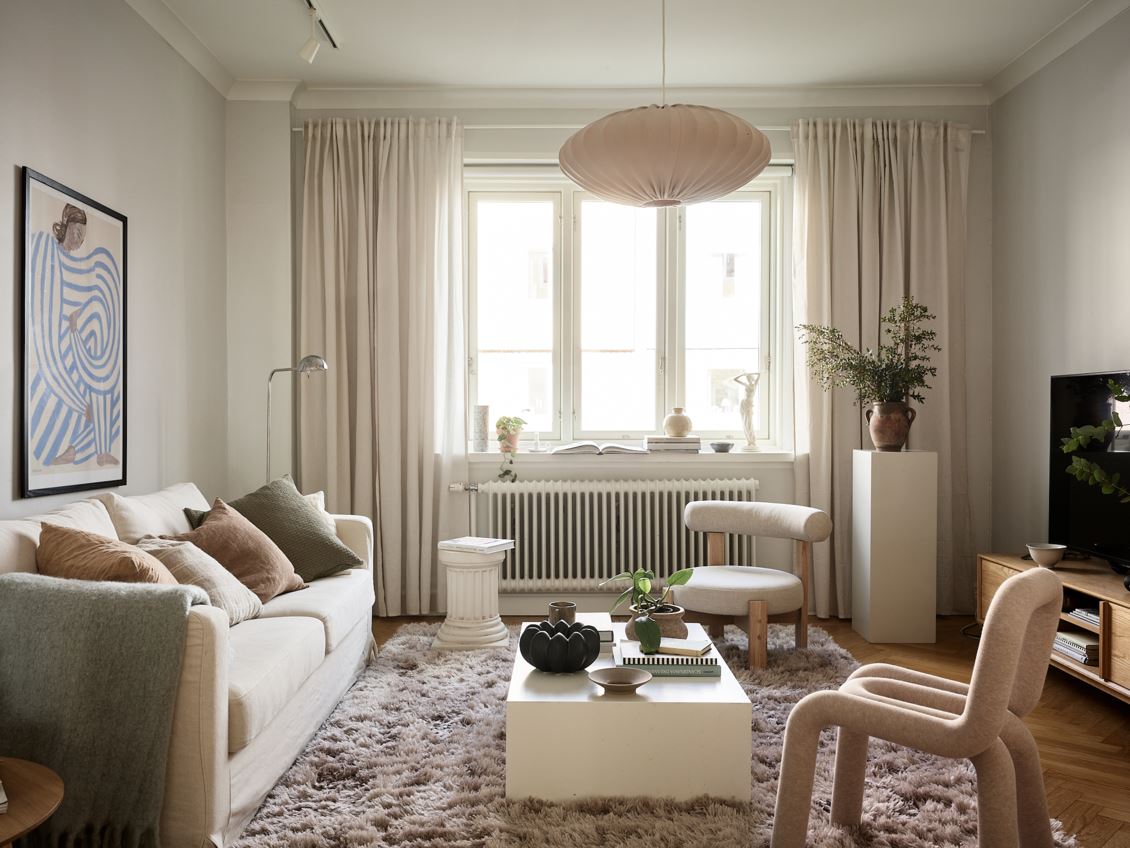 salon décoration scandinave