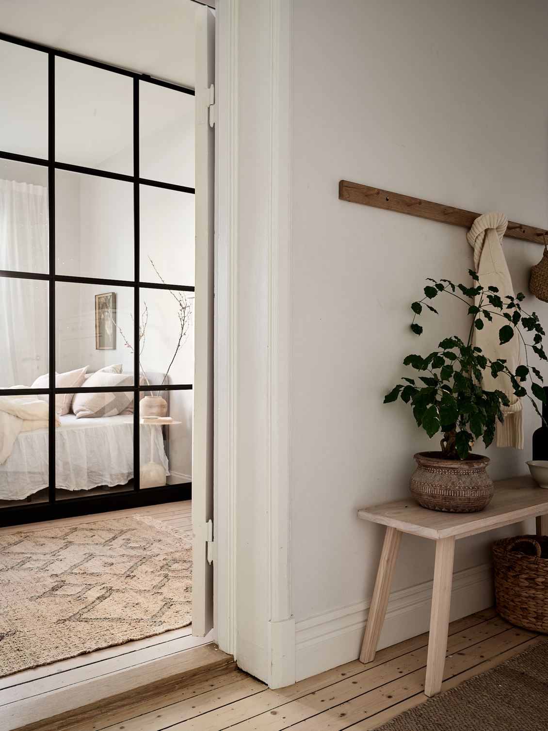 couloir décoration scandinave