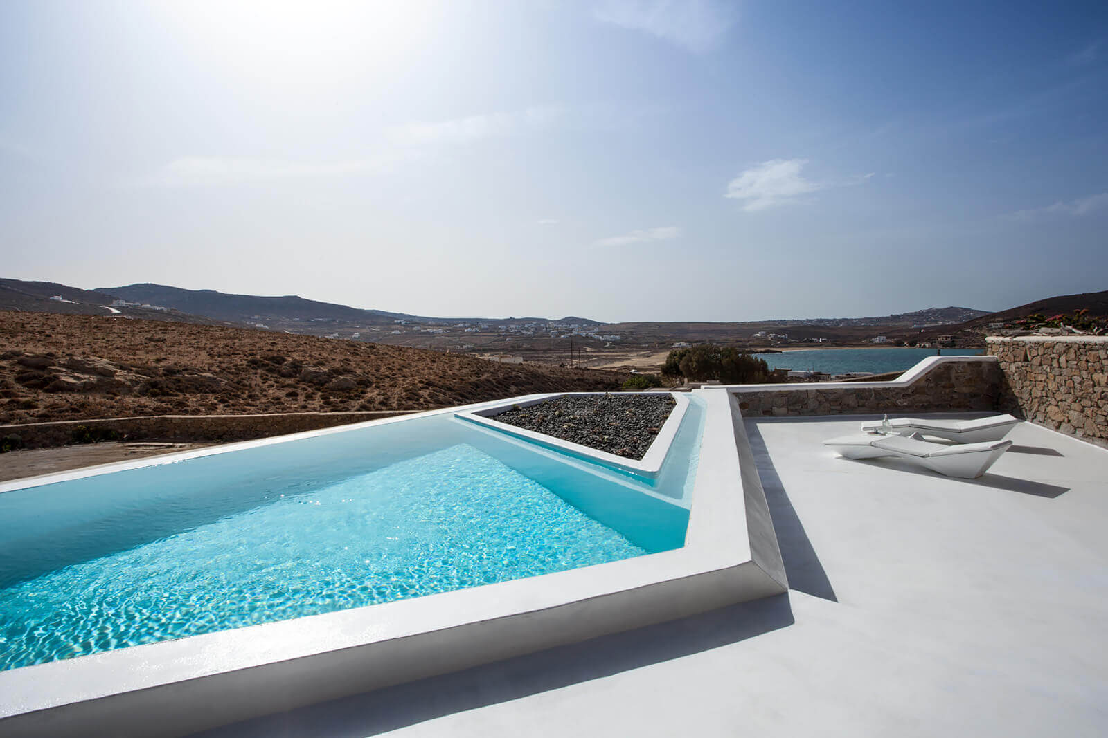 terrasse maison avec piscine Mykonos terrasse maison avec piscine Mykonos