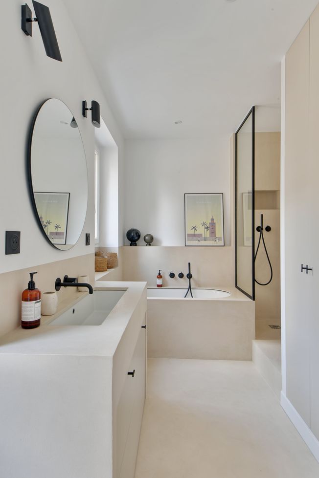 salle de bain design décoration maison préférée des Français Houzz