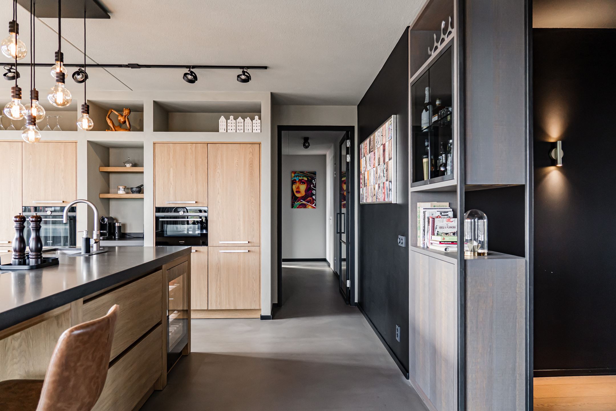 cuisine en bois design