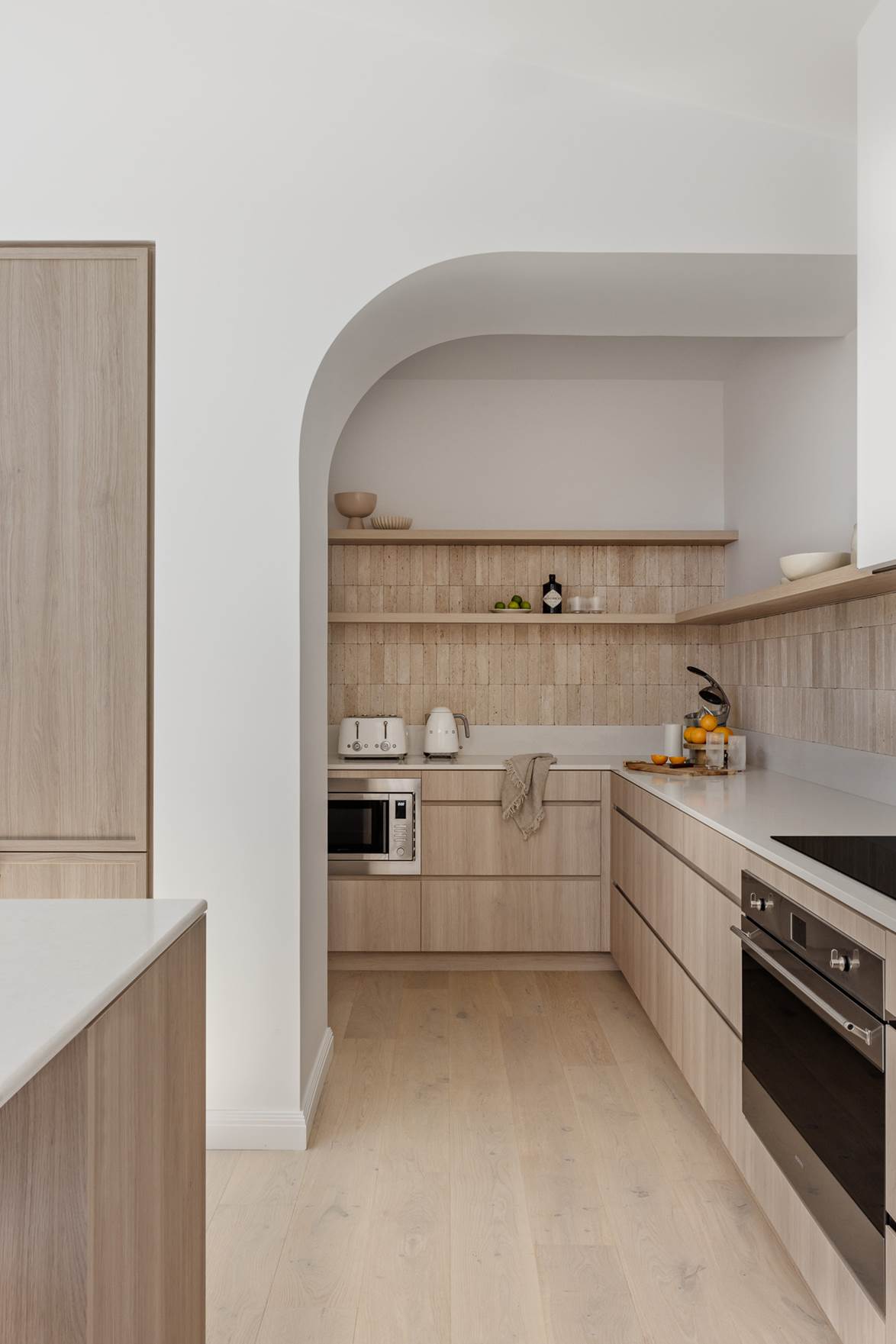 cuisine bois clair décoration design