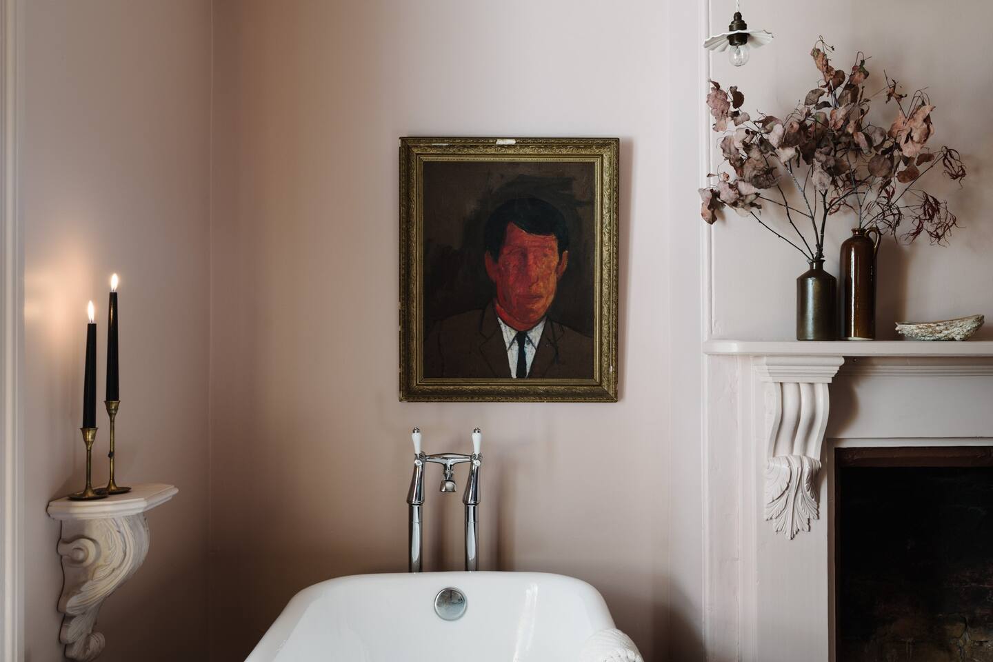 salle de bain décoration vintage