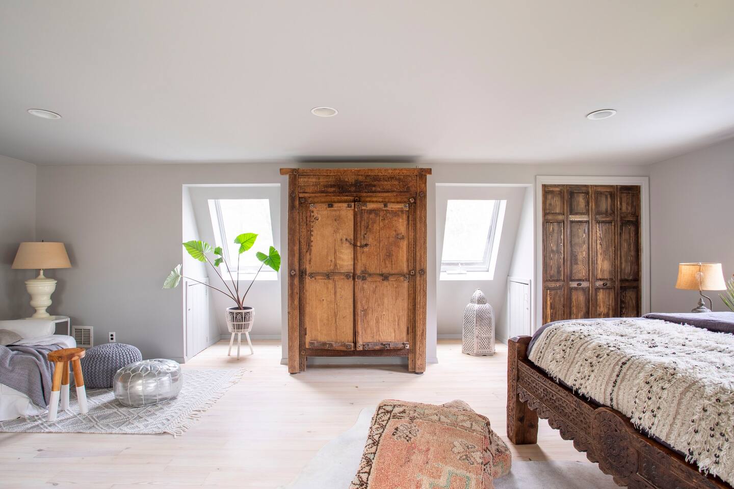 chambre décoration rustique chic