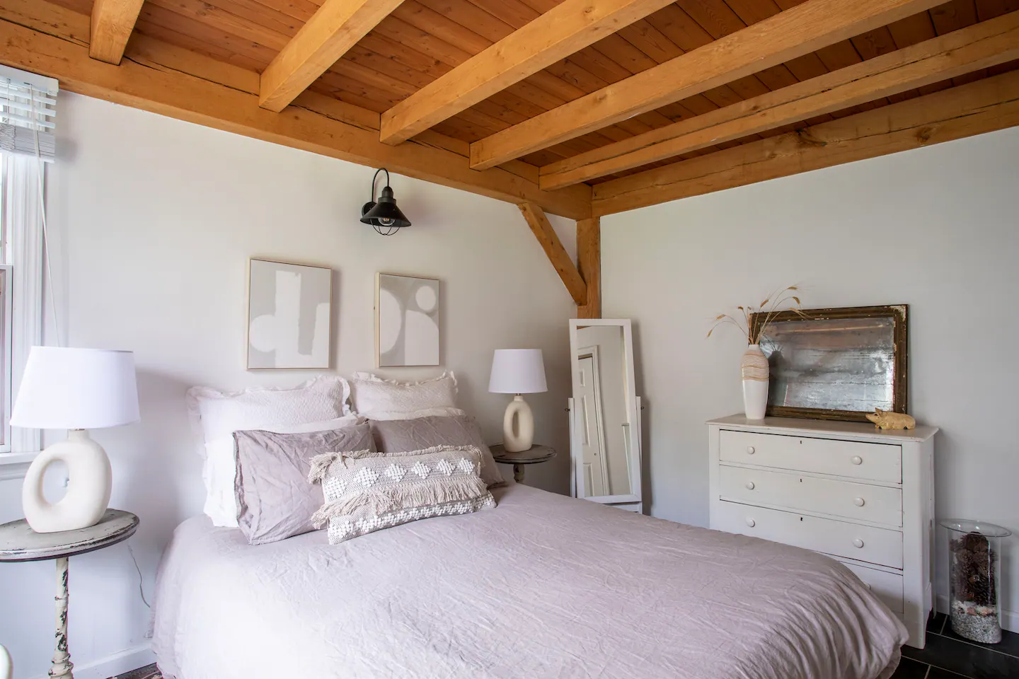 chambre avec poutres
