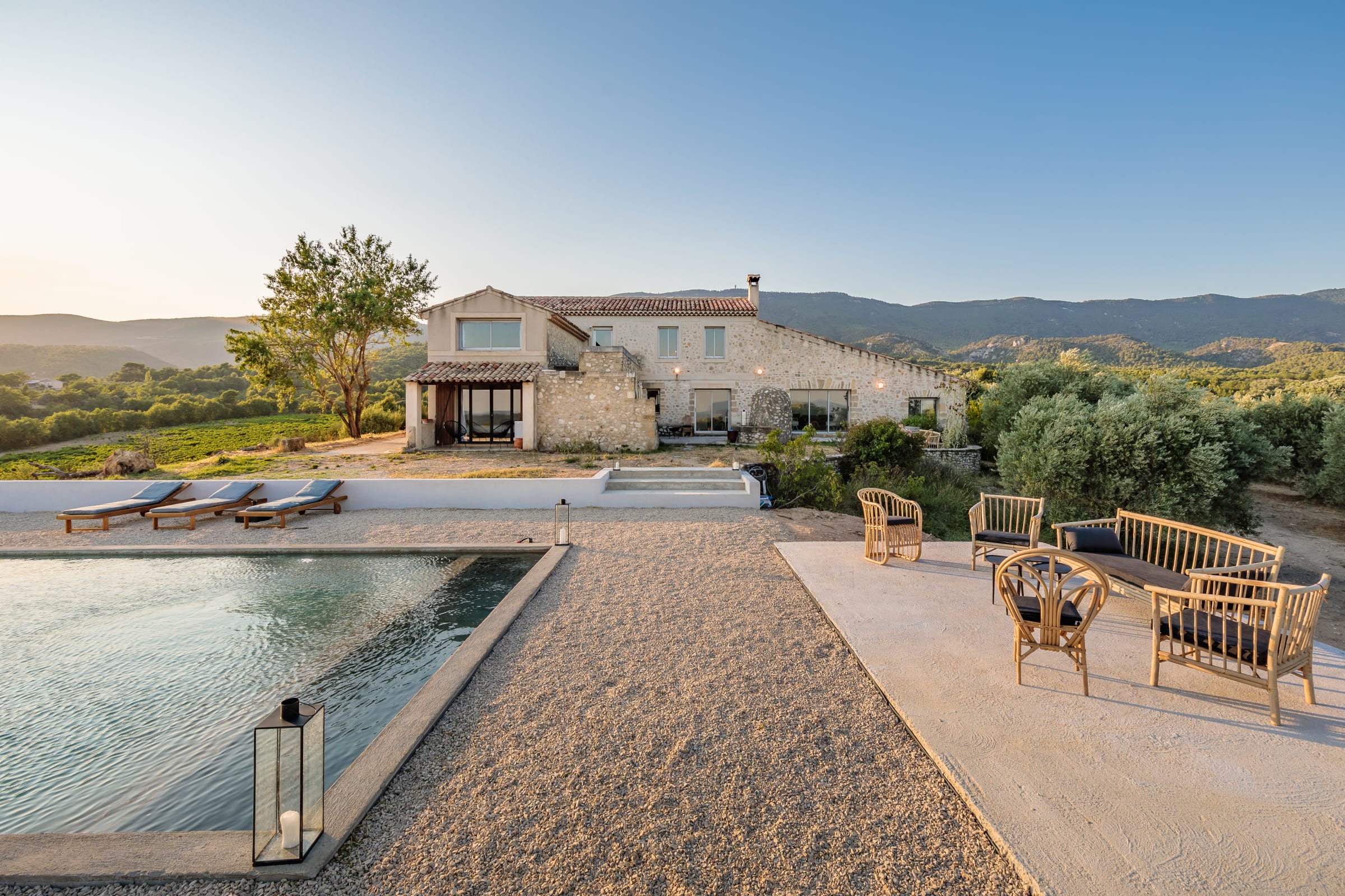 maison en pierres Provence Luberon