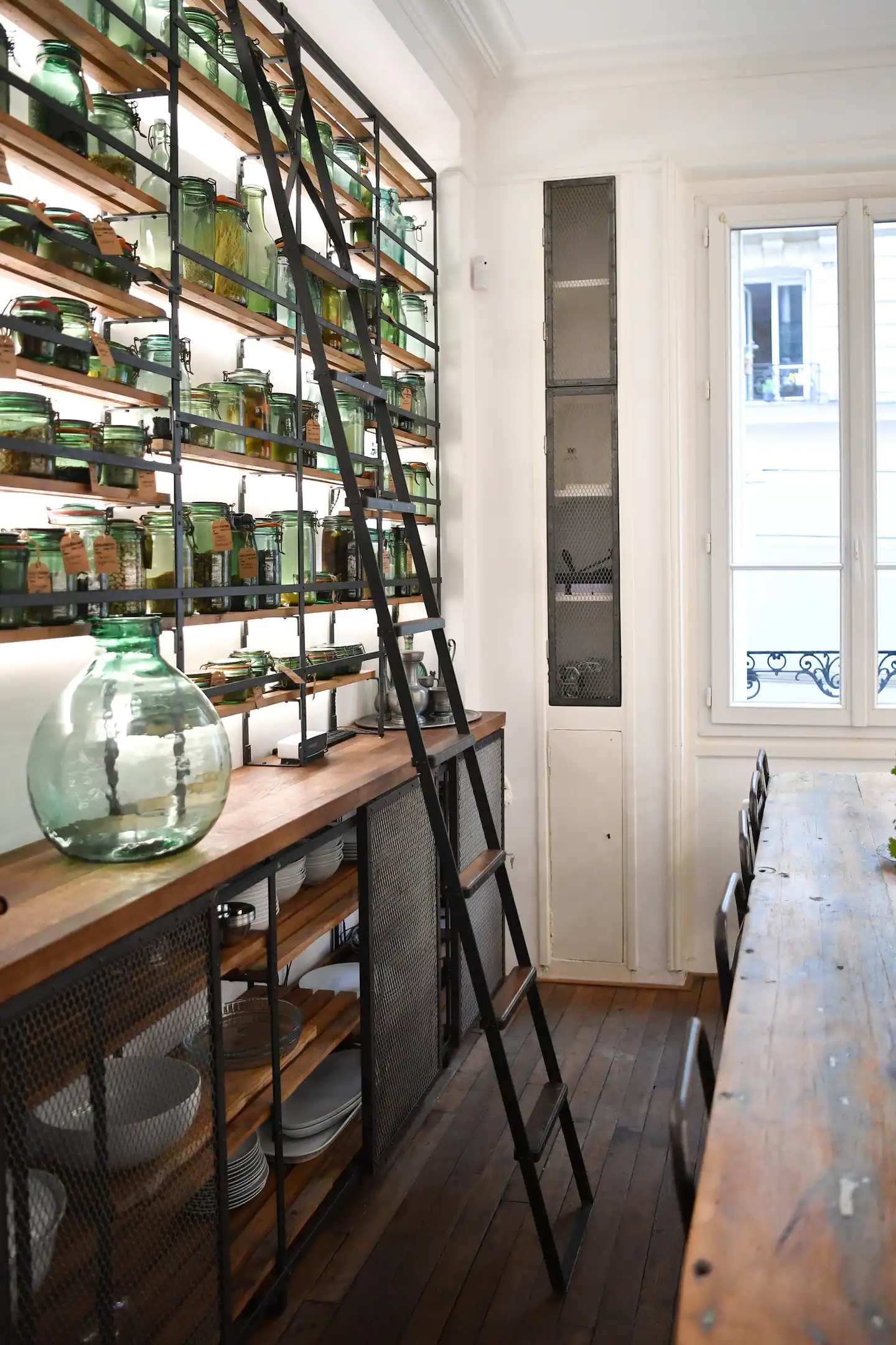cuisine décoration vintage appartement Paris cuisine décoration vintage appartement Paris