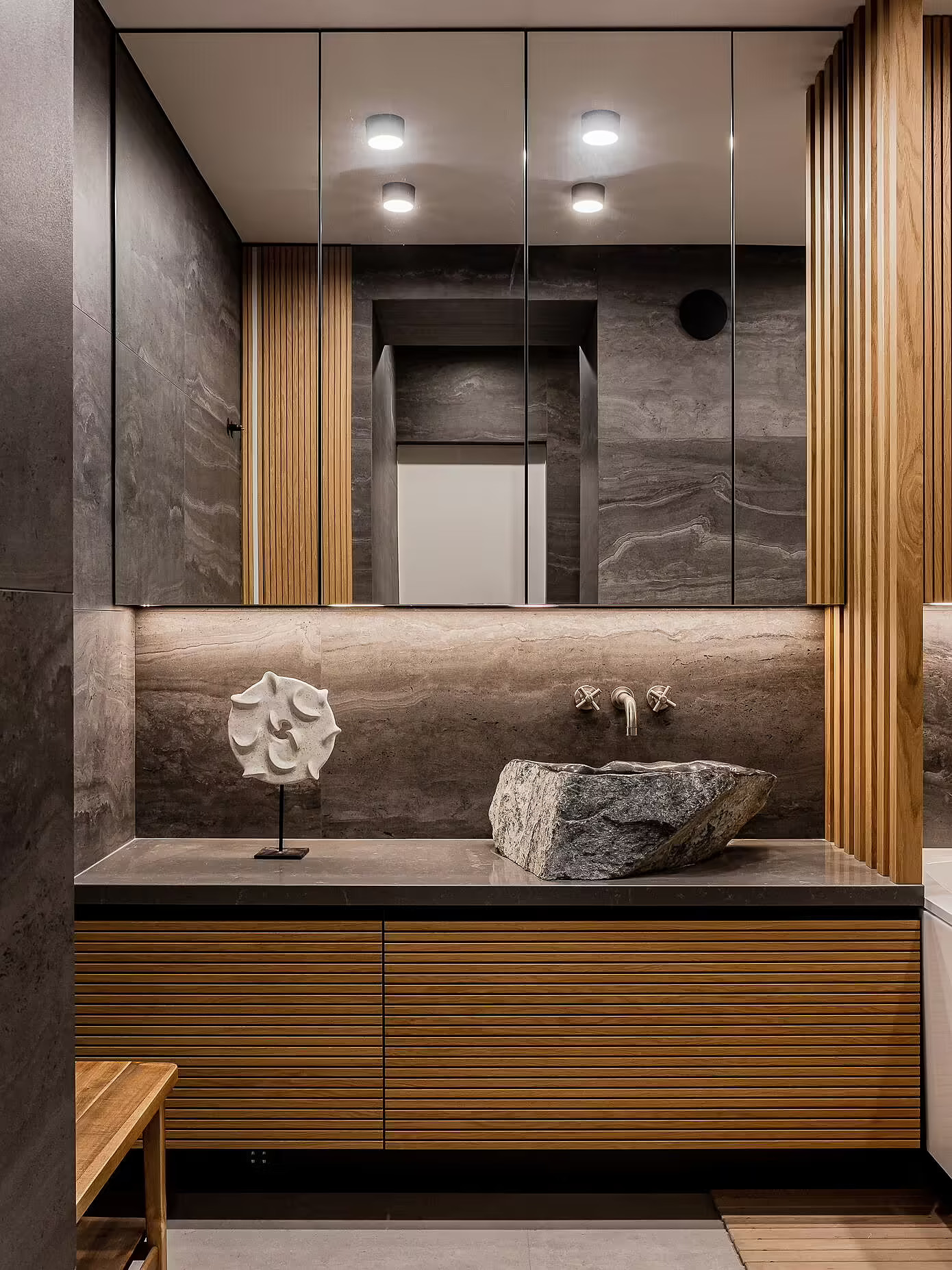 salle de bain design bois et pierre salle de bain design bois et pierre