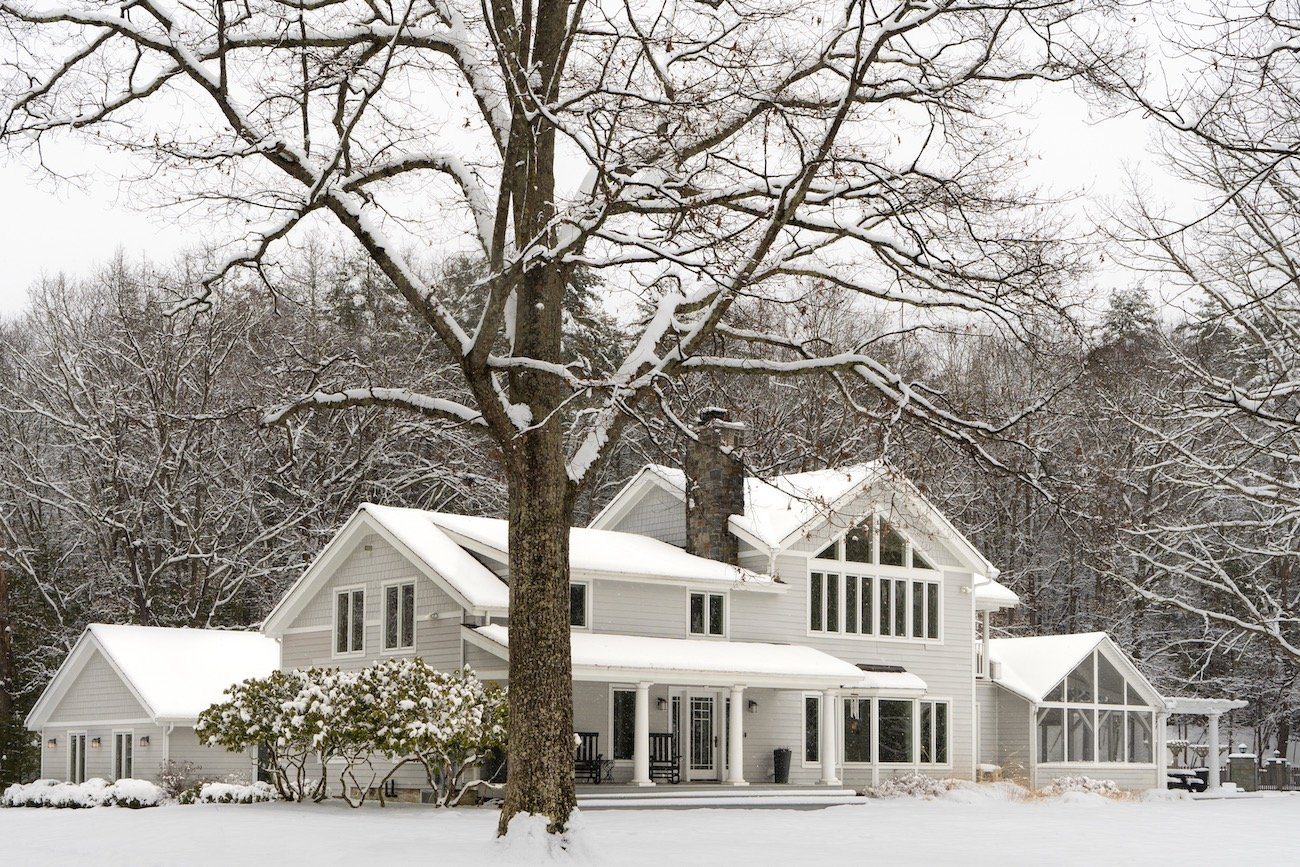 maison en bois avec étang Hudson Valley maison en bois avec étang Hudson Valley