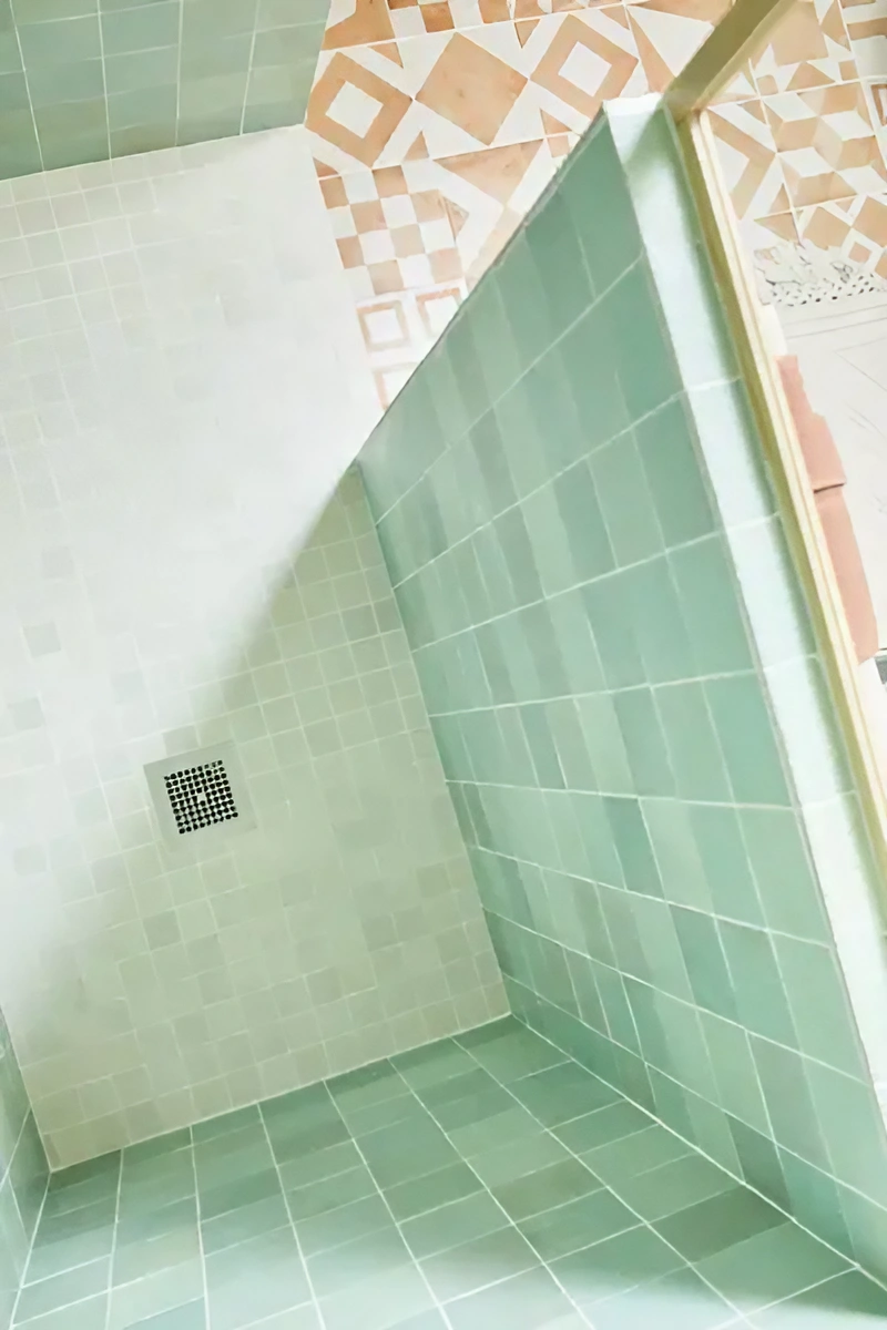 douche carrelage vert douche carrelage vert