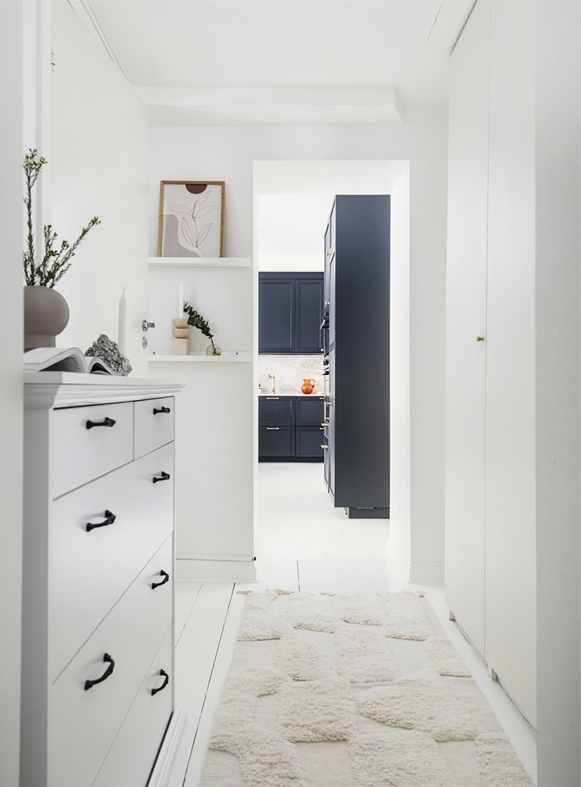 entrée décoration scandinave