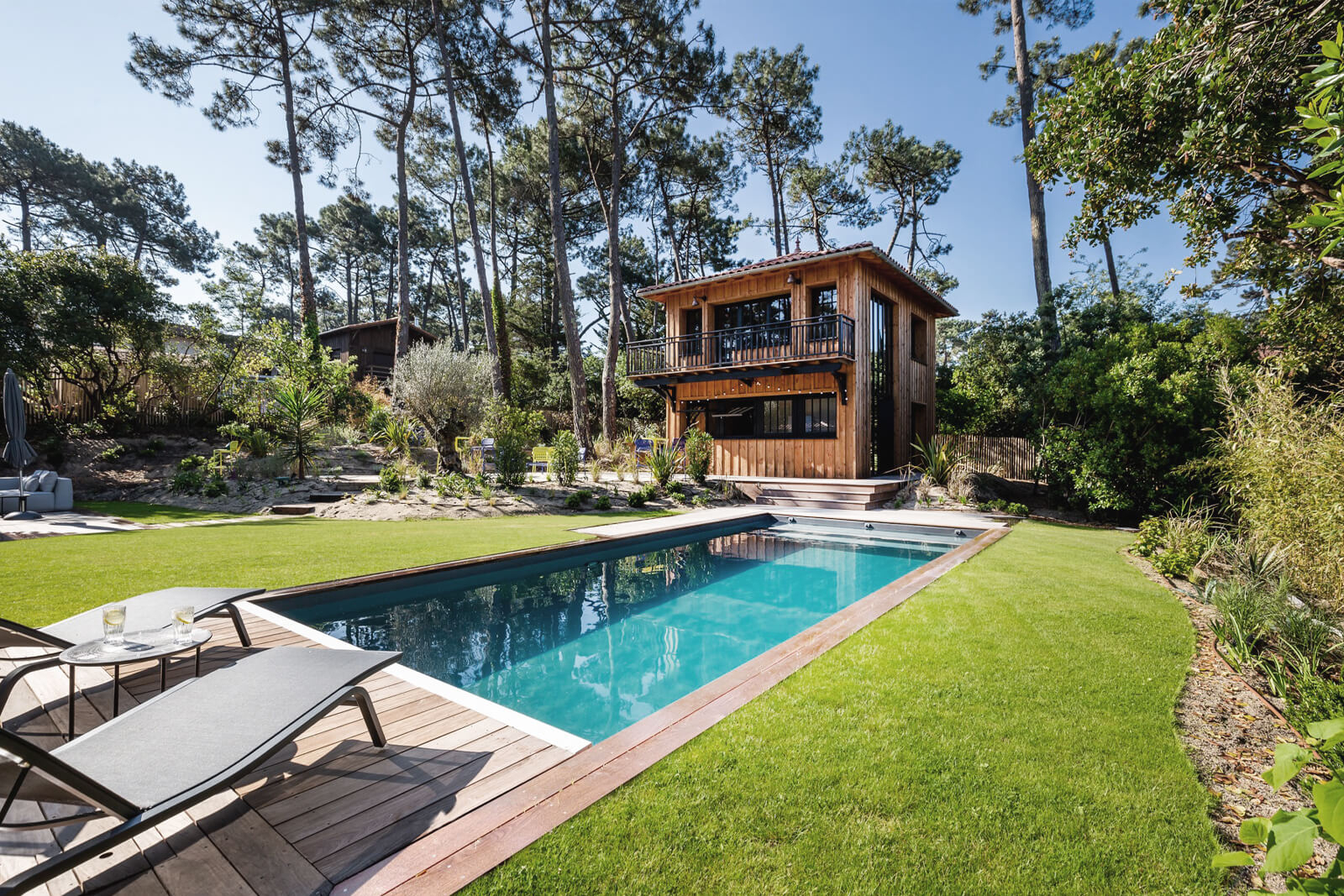 maison en bois avec piscine Cap Ferret maison en bois avec piscine Cap Ferret