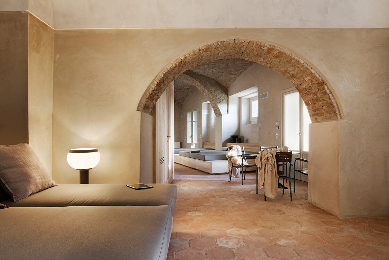 chambre décoration naturelle maison rénovée