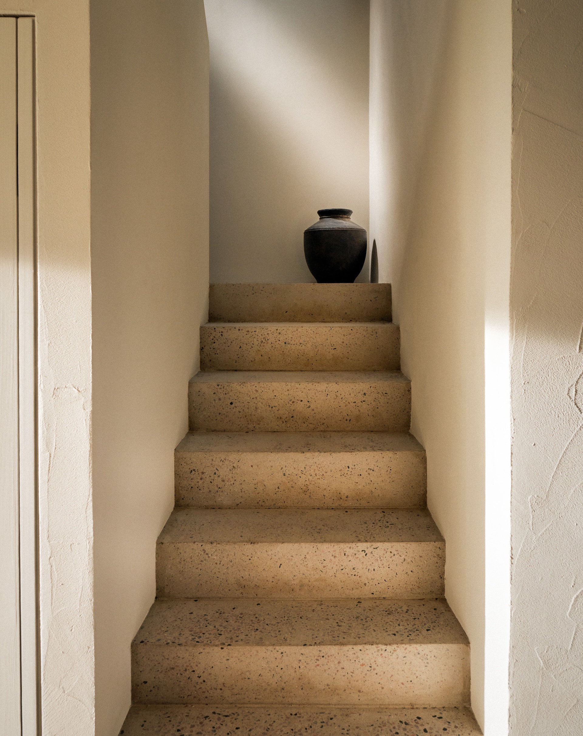 escalier terrazzo
