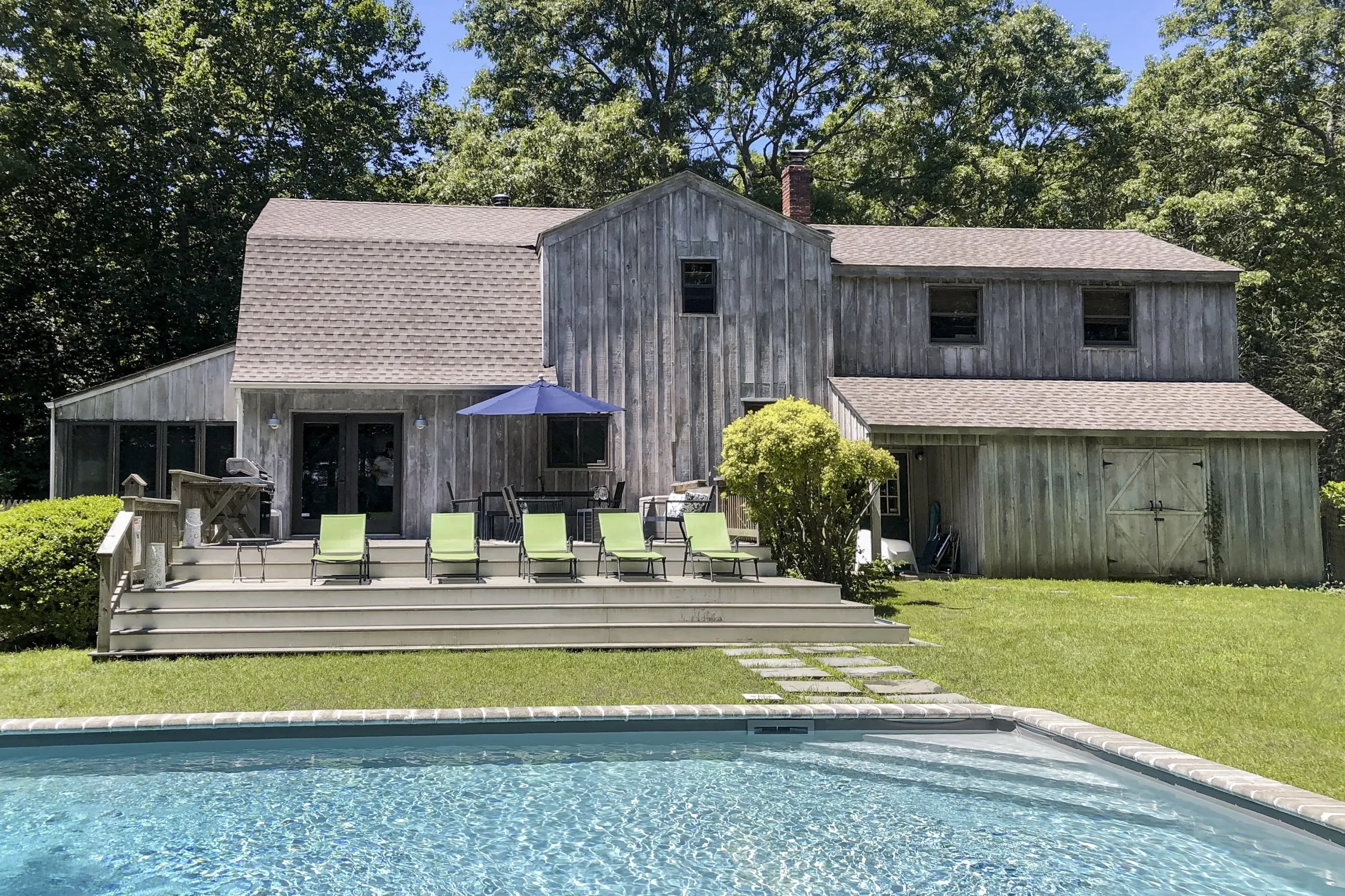 maison de plage façon grange Hamptons