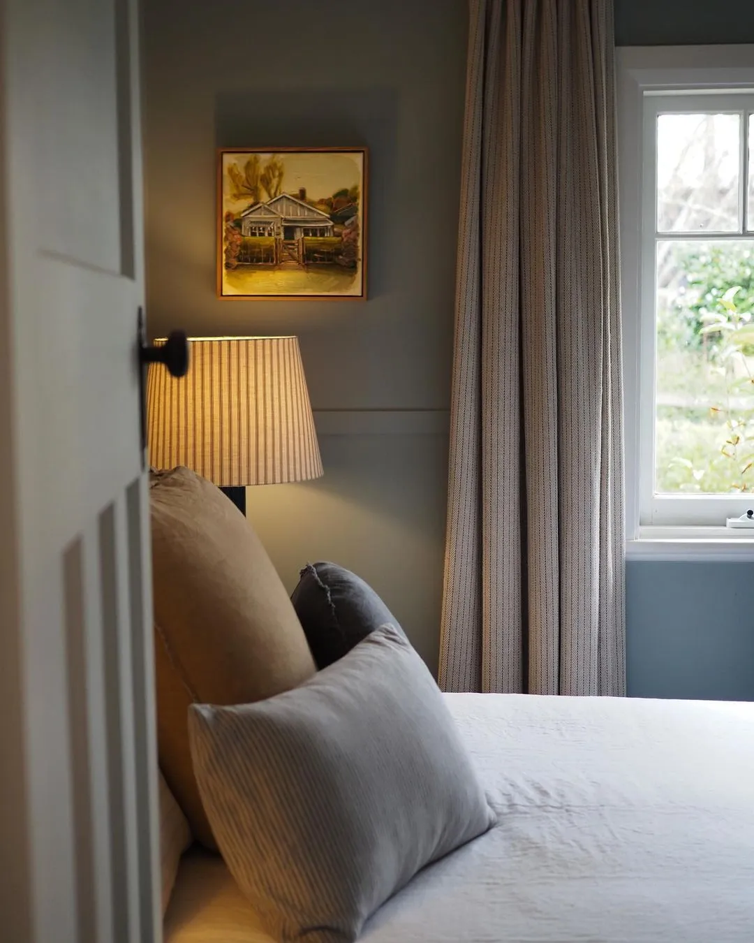 chambre décoration rustique chic maison rénovée