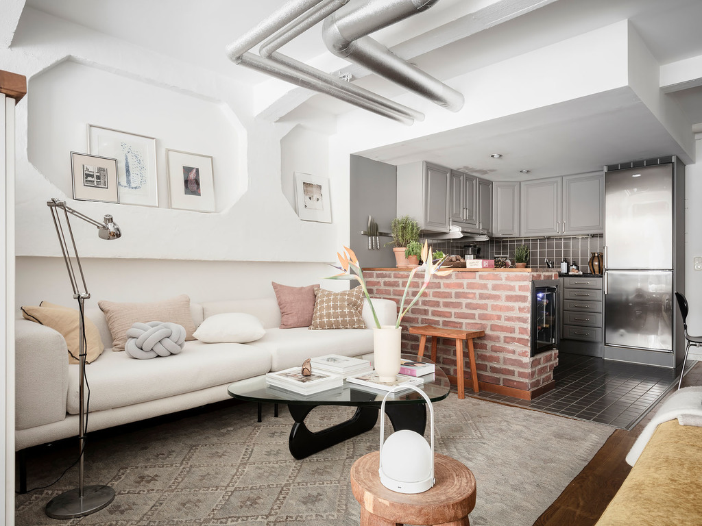 salon et cuisine appartement 45m2 décoration scandinave salon et cuisine appartement 45m2 décoration scandinave