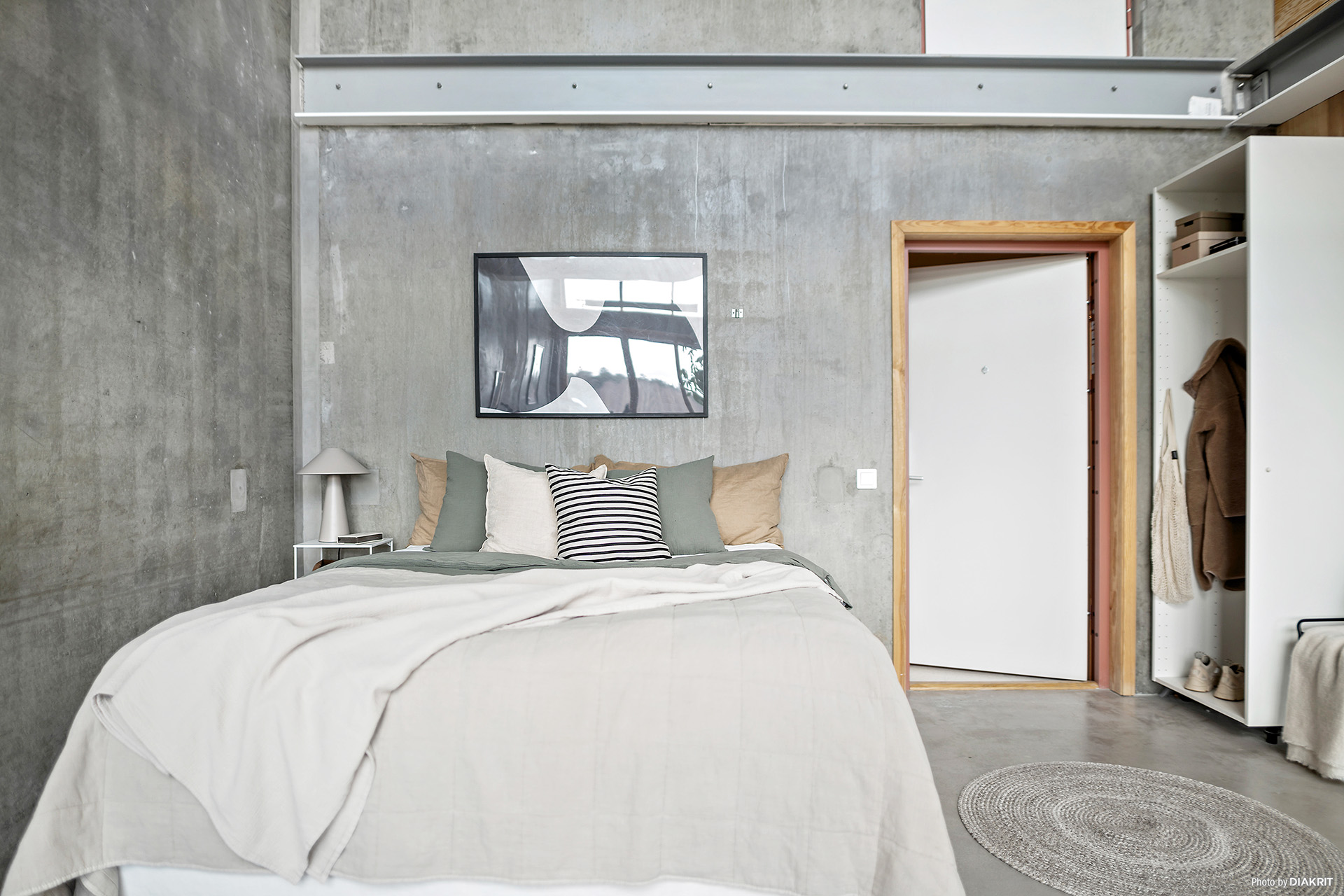chambre murs bétons loft chambre murs bétons loft