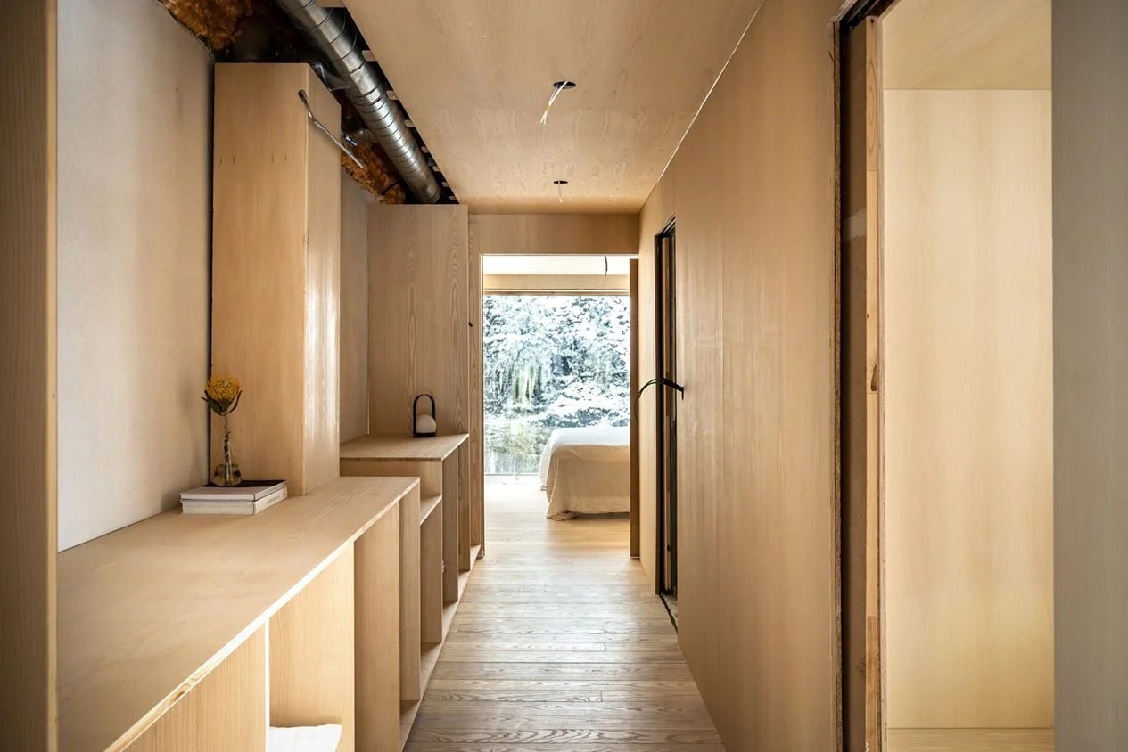 couloir maison en bois couloir maison en bois