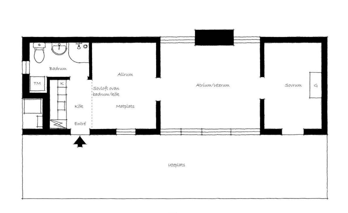 plan mini maison 40m2 avec atrium vitré plan mini maison 40m2 avec atrium vitré